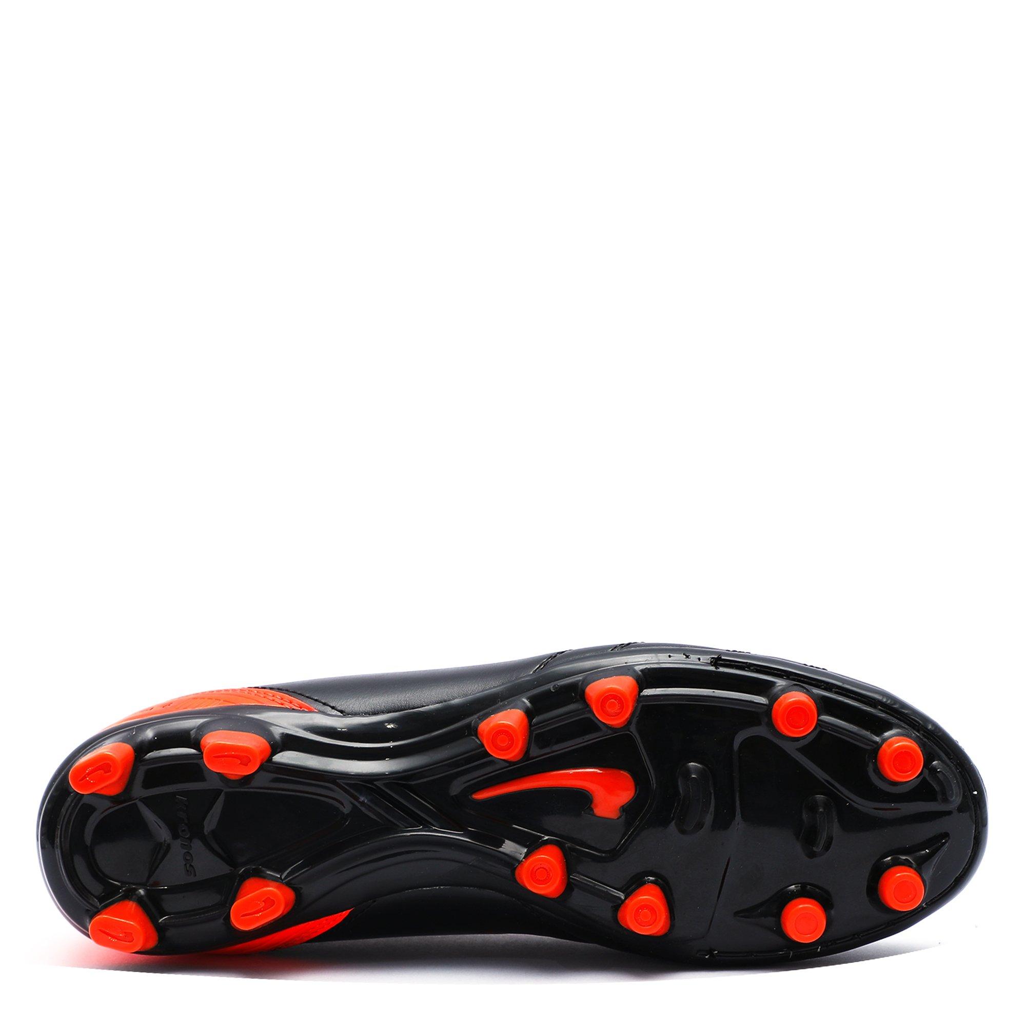 Black/Orange - Kronos - Costa 6 Firm Ground Football Boots - 4
