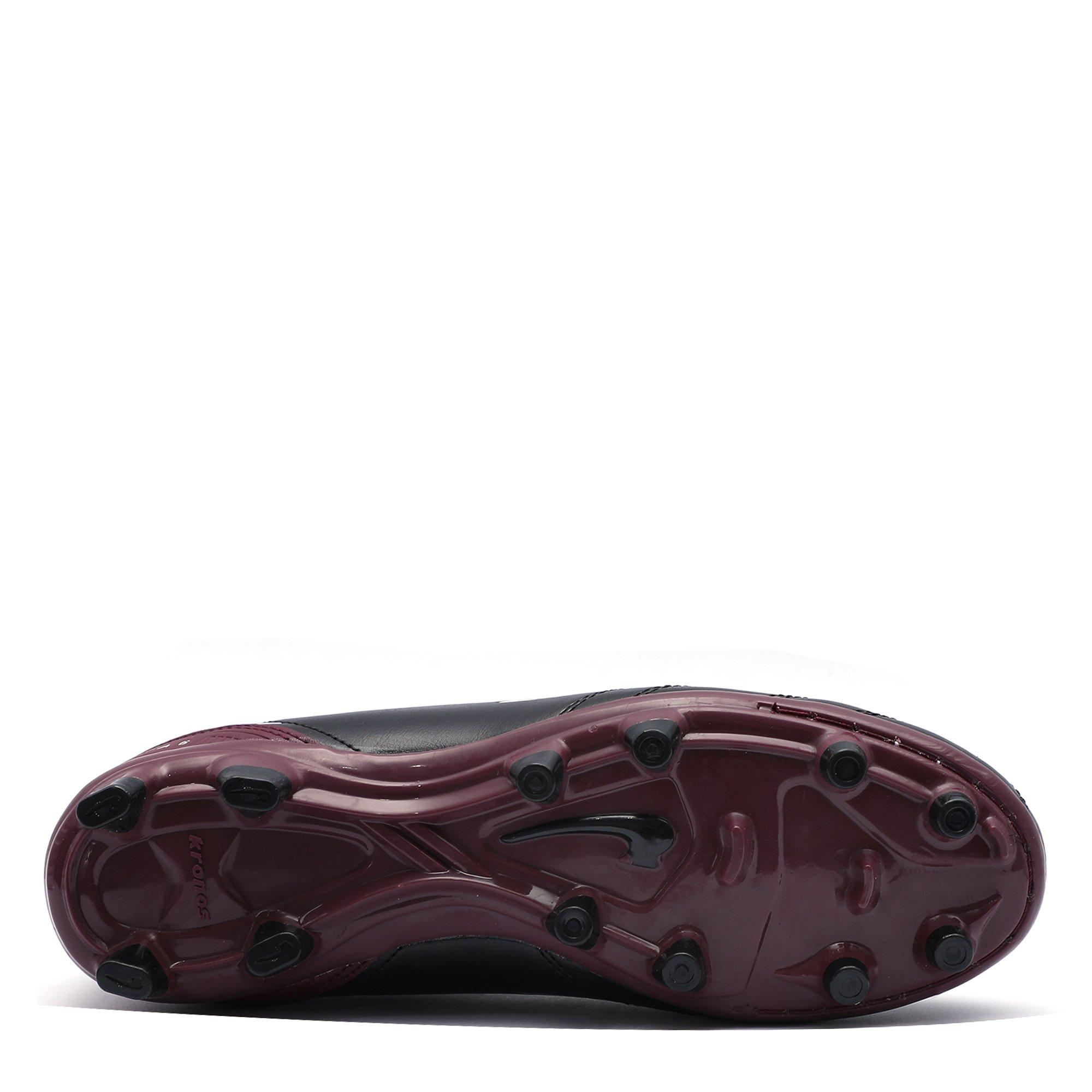 Black/Purple - Kronos - Costa 6 Firm Ground Football Boots - 4