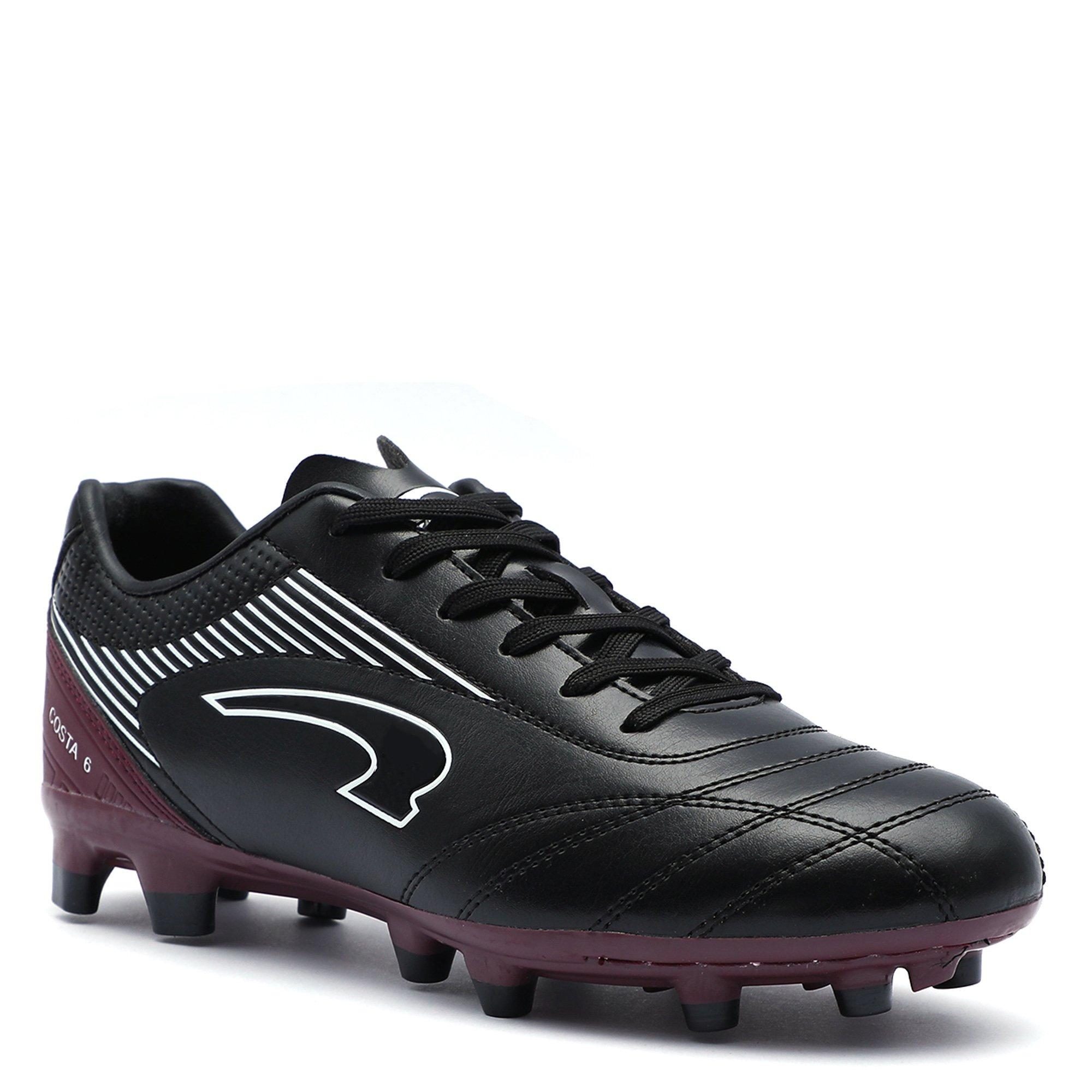 Black/Purple - Kronos - Costa 6 Firm Ground Football Boots - 5