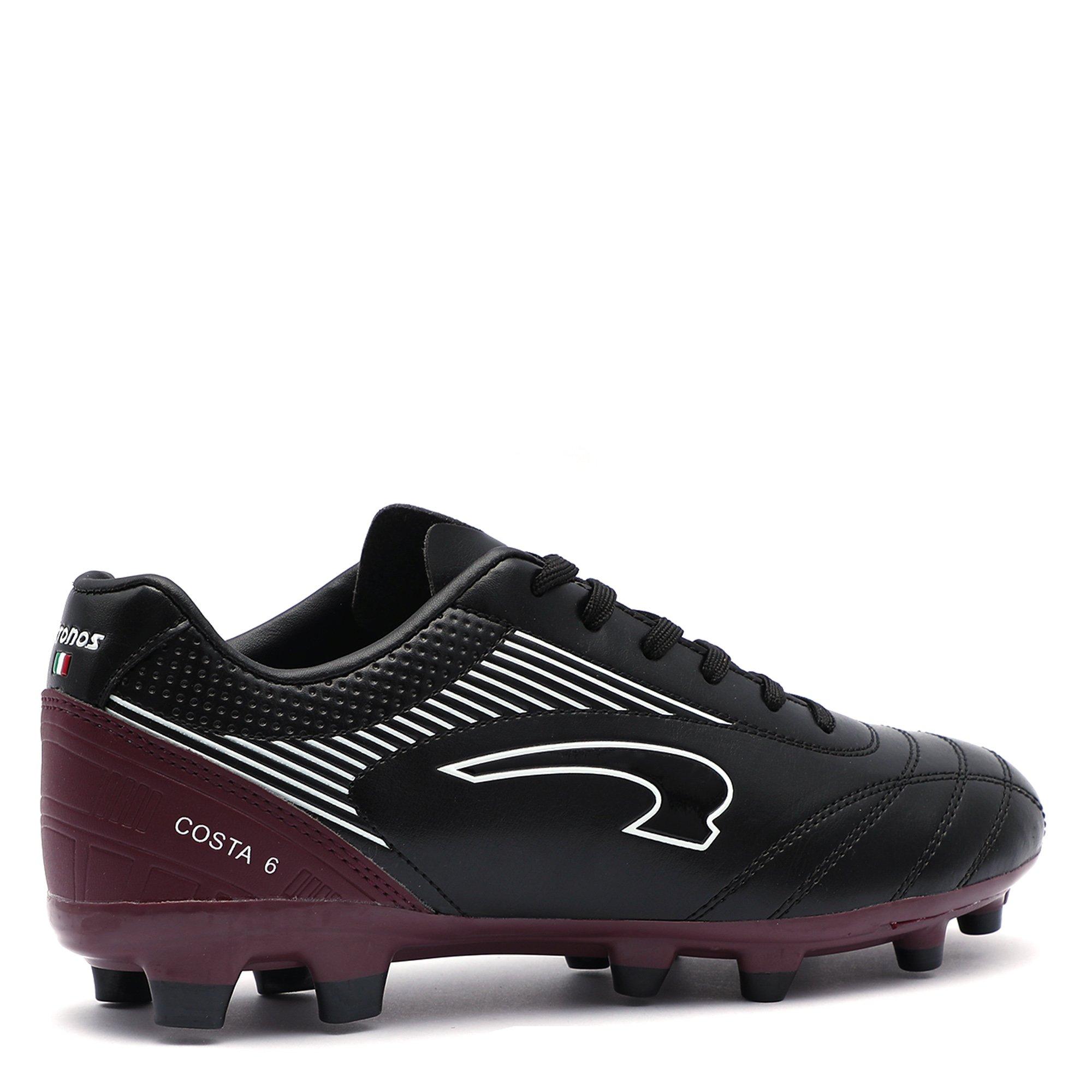 Black/Purple - Kronos - Costa 6 Firm Ground Football Boots - 6
