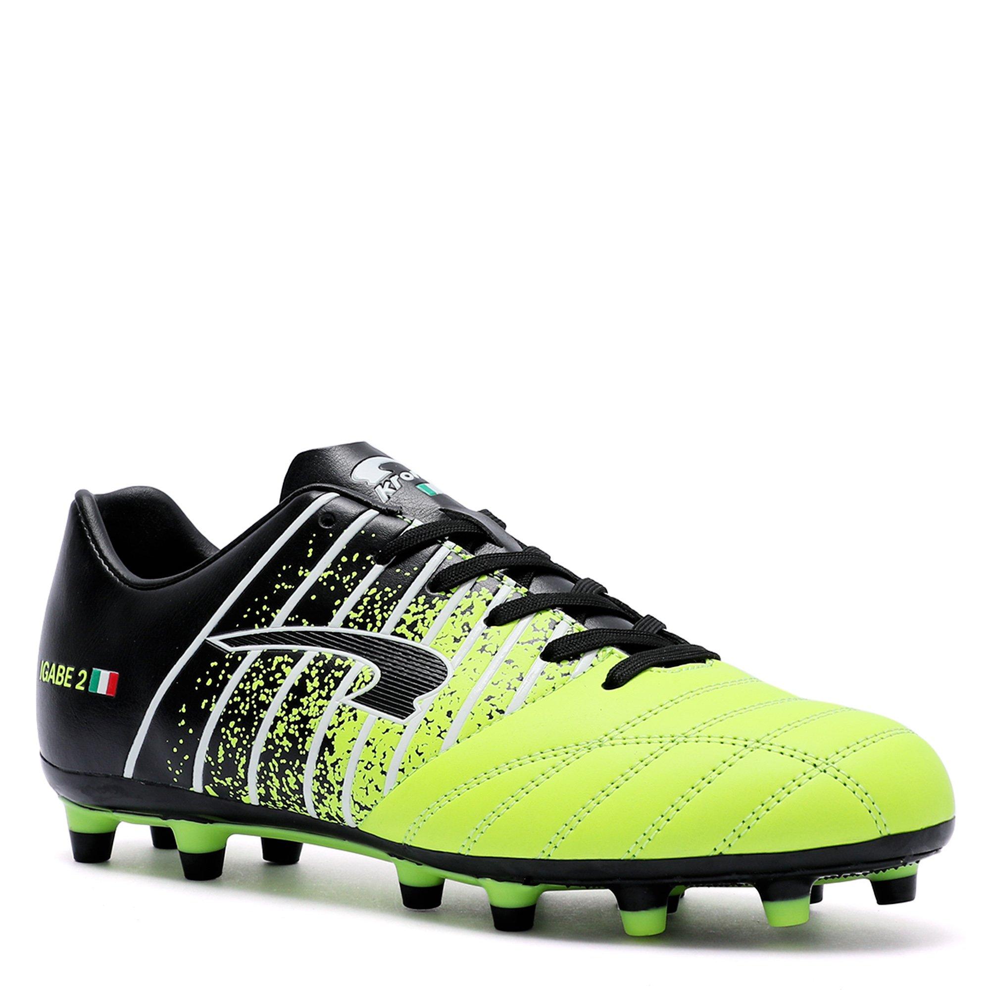 N.Green/Black - Kronos - IGABE 2 Firm Ground Football Boots - 5
