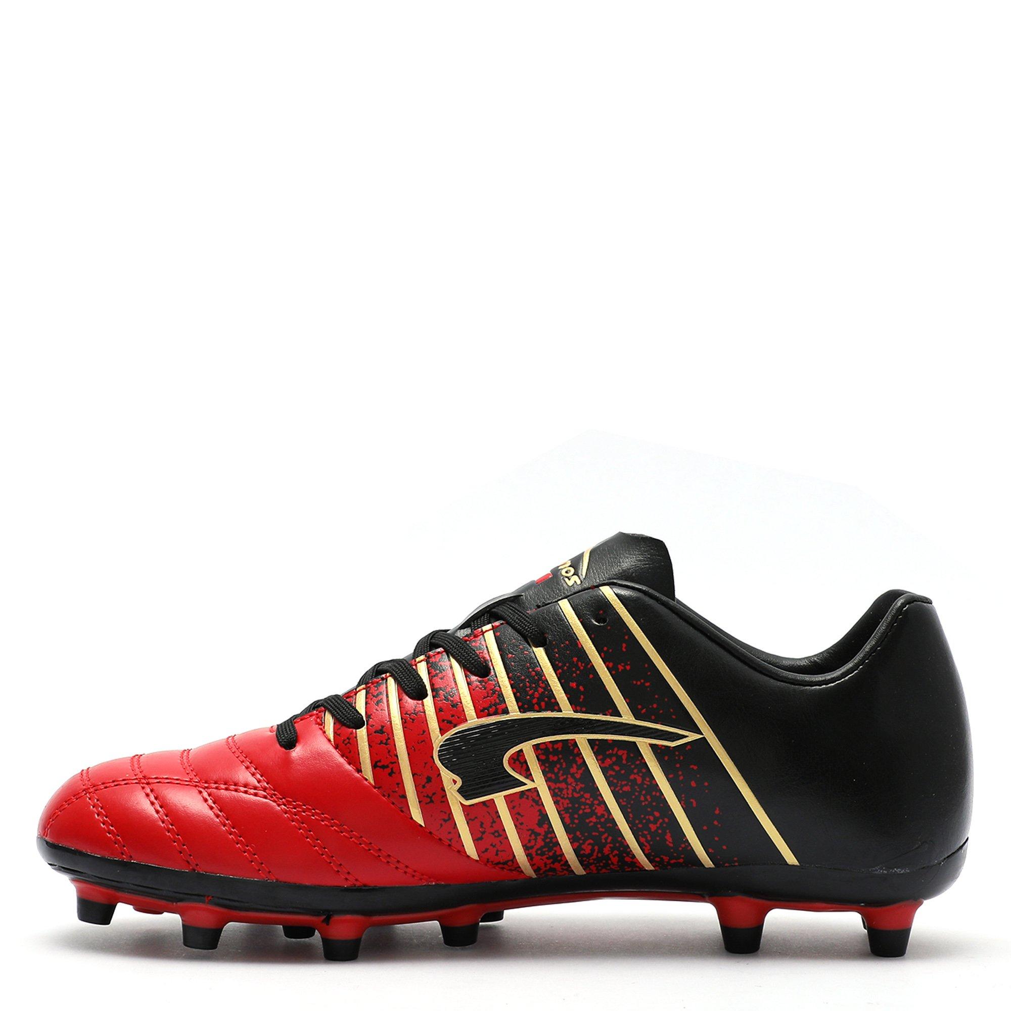 Red/Black - Kronos - IGABE 2 Firm Ground Football Boots - 2