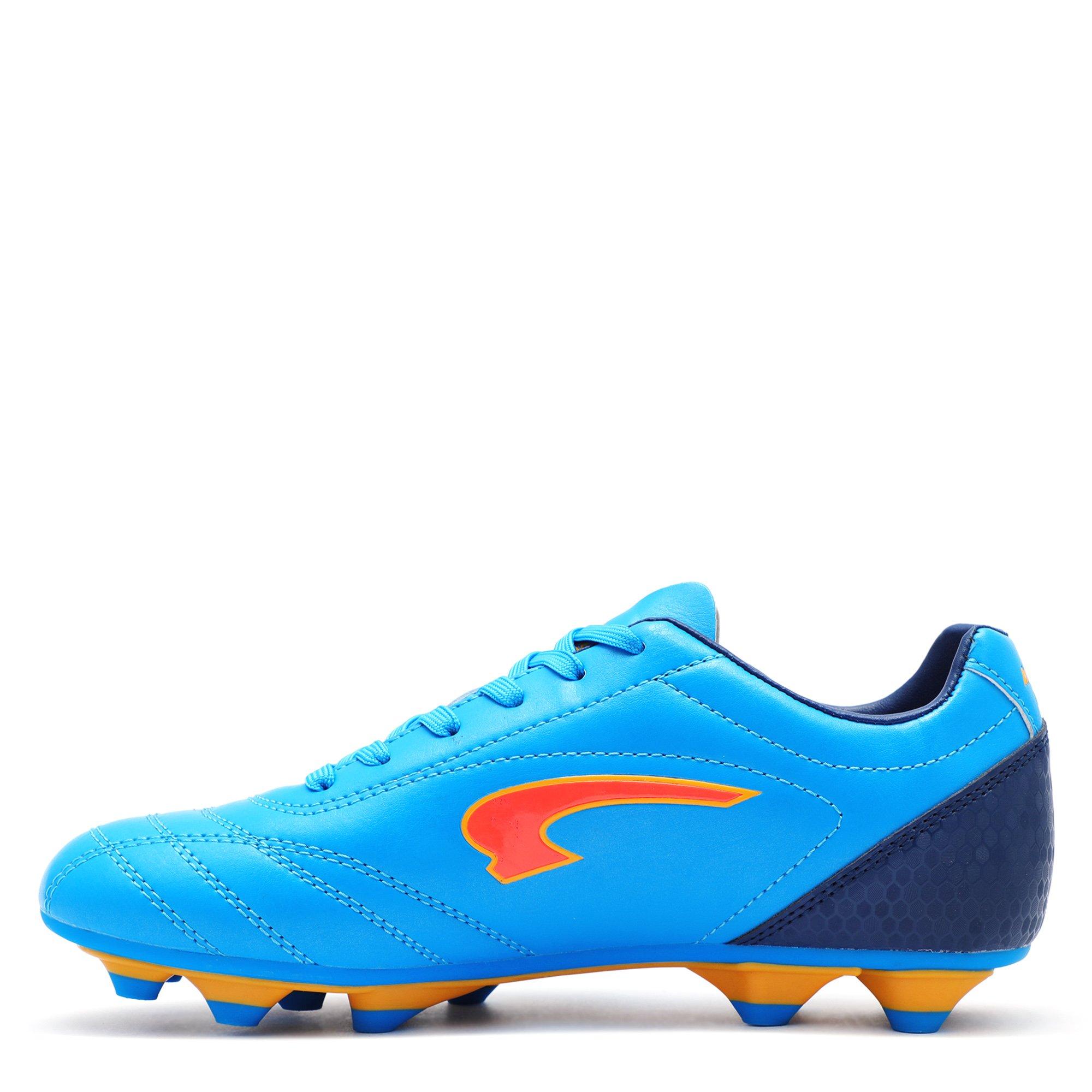 LtBlue/Orange - Kronos - Costa 5 Firm Ground Football Boots - 2