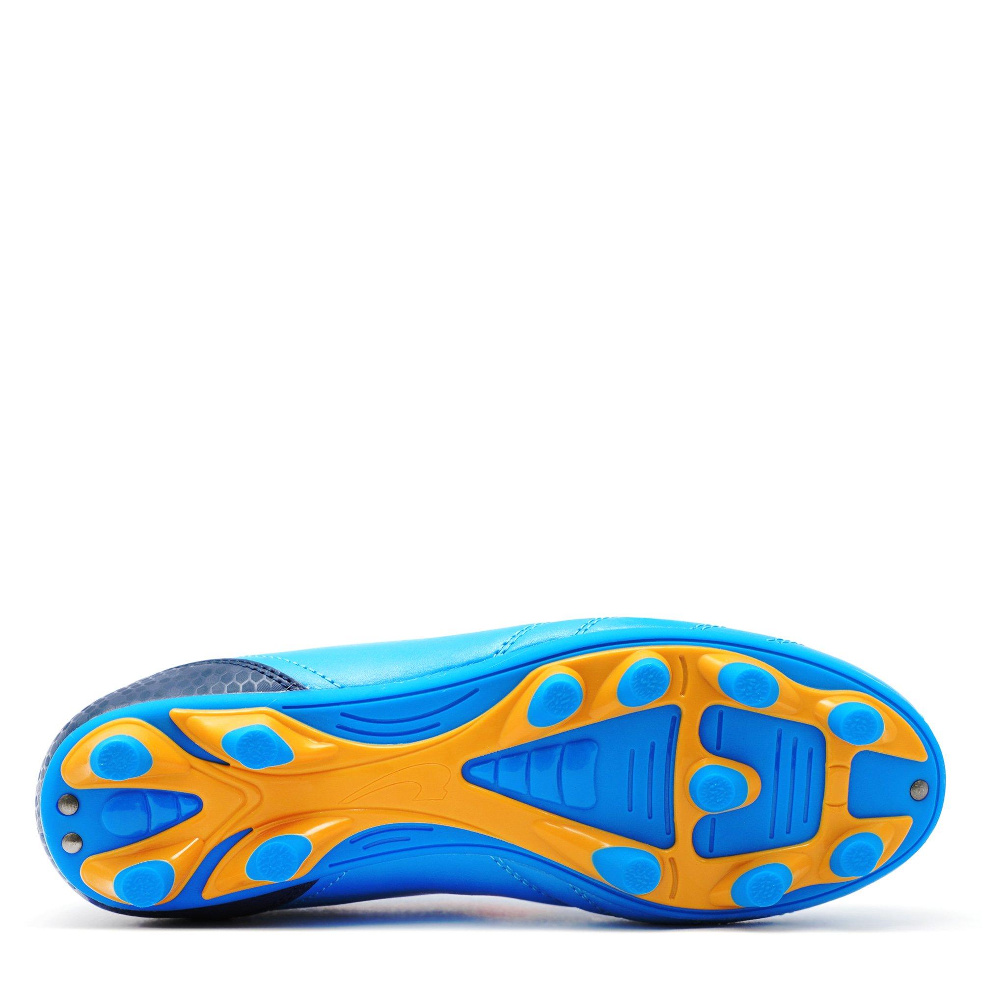 LtBlue/Orange - Kronos - Costa 5 Firm Ground Football Boots - 4