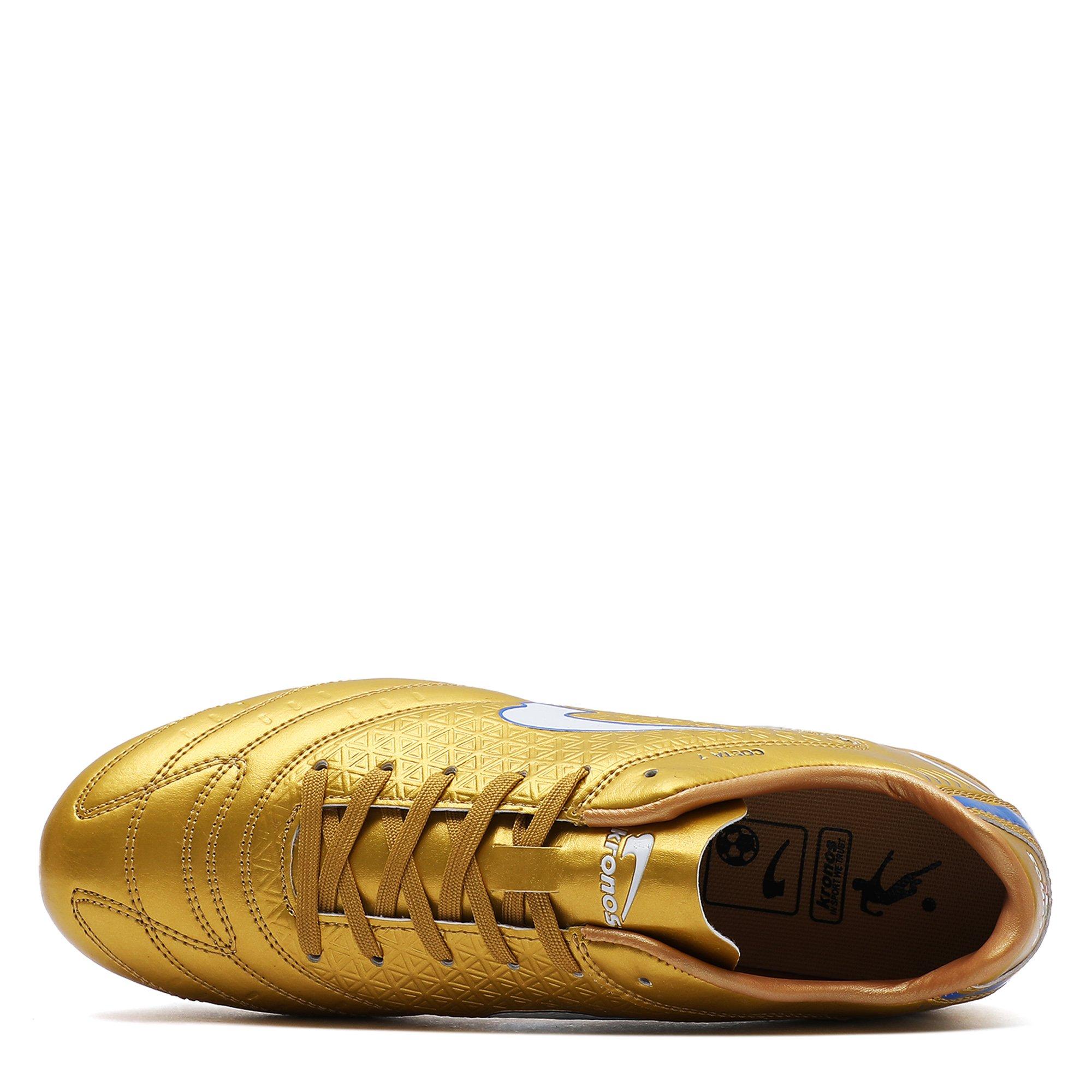 Gold/White - Kronos - Costa 7 Firm Ground Boots - 3