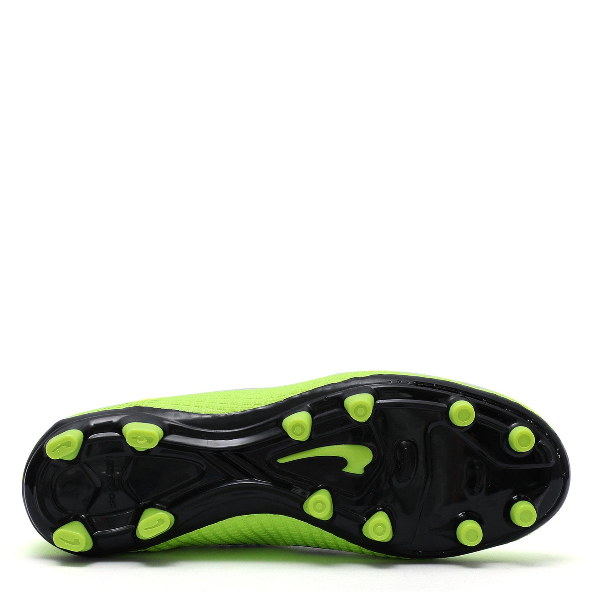 Green/Black - Kronos - Flow 5 Firm Ground Football Boots - 4