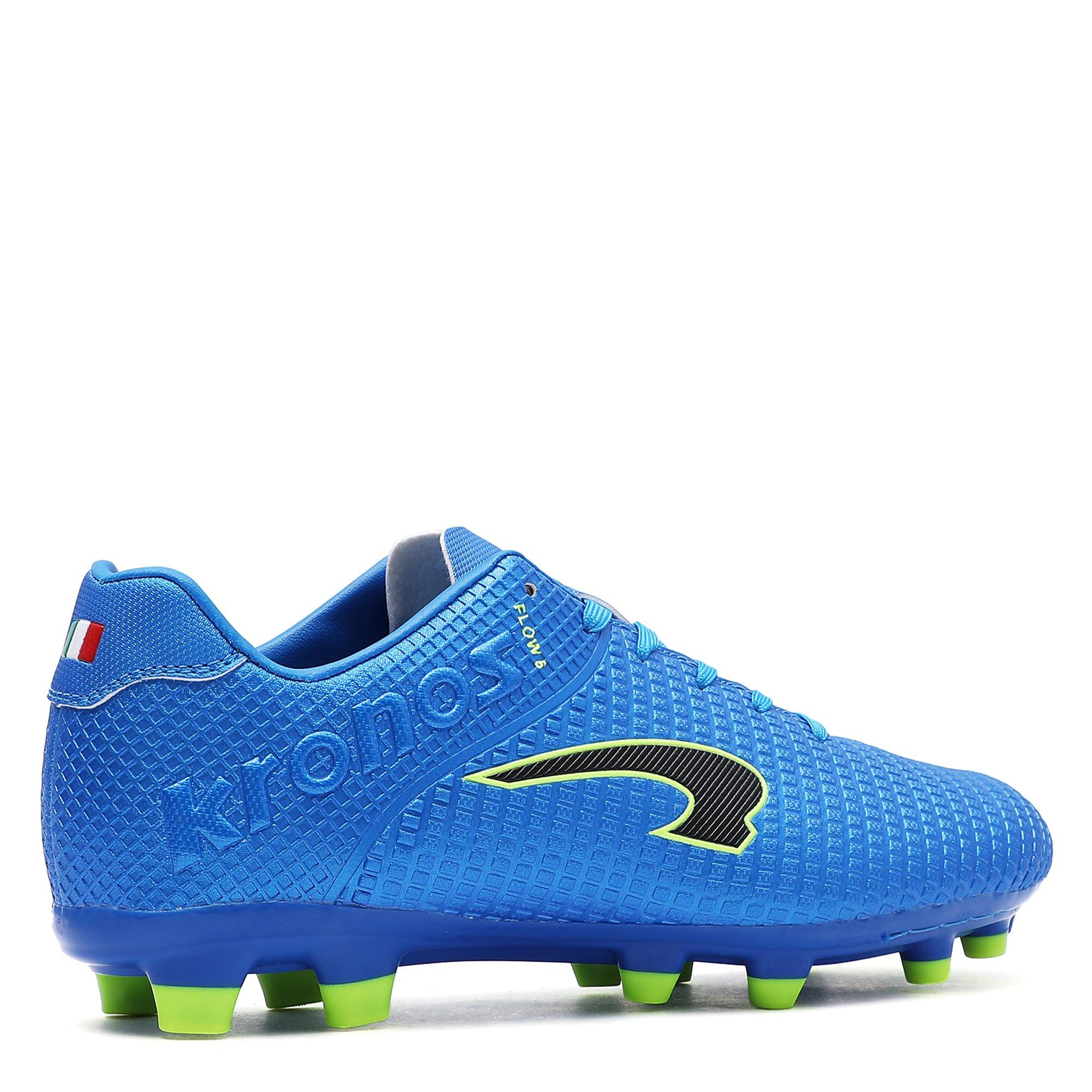 Royal/N.Green - Kronos - Flow 5 Firm Ground Football Boots - 6