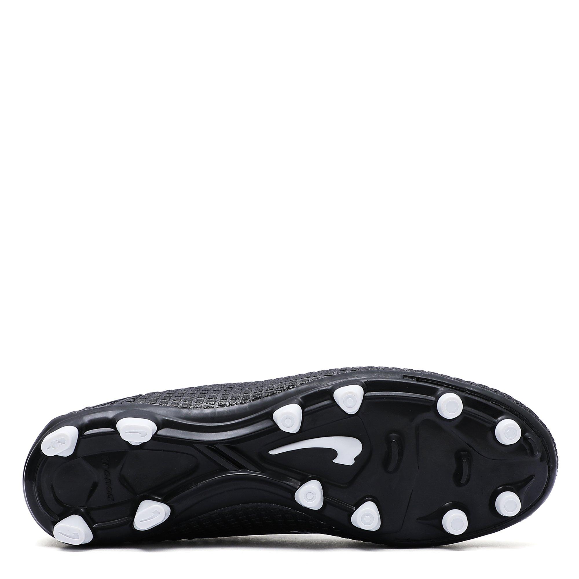 Black/White - Kronos - Flow 5 Firm Ground Football Boots - 4