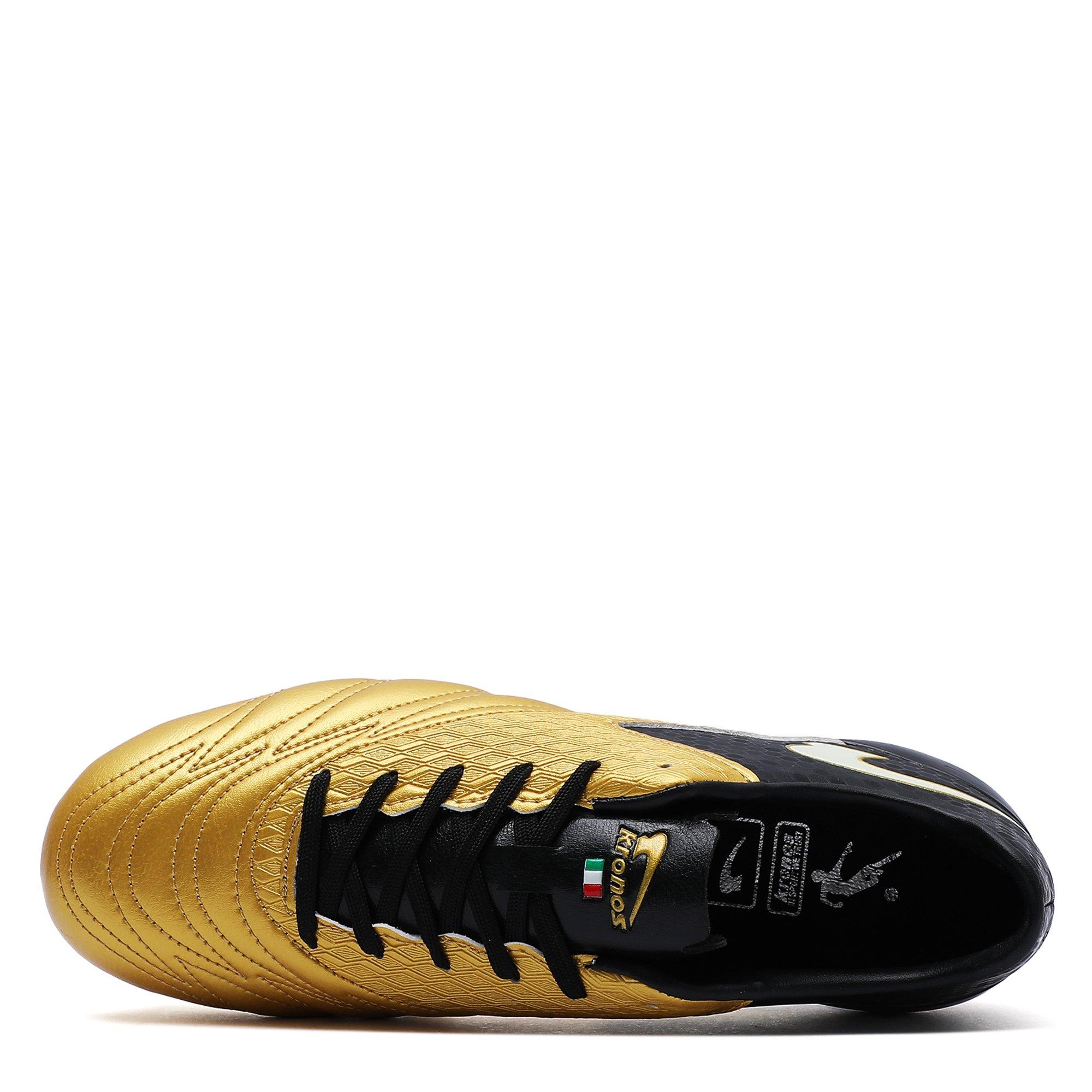 Gold/Black - Kronos - Azzurri LC4 Firm Ground Boots - 3