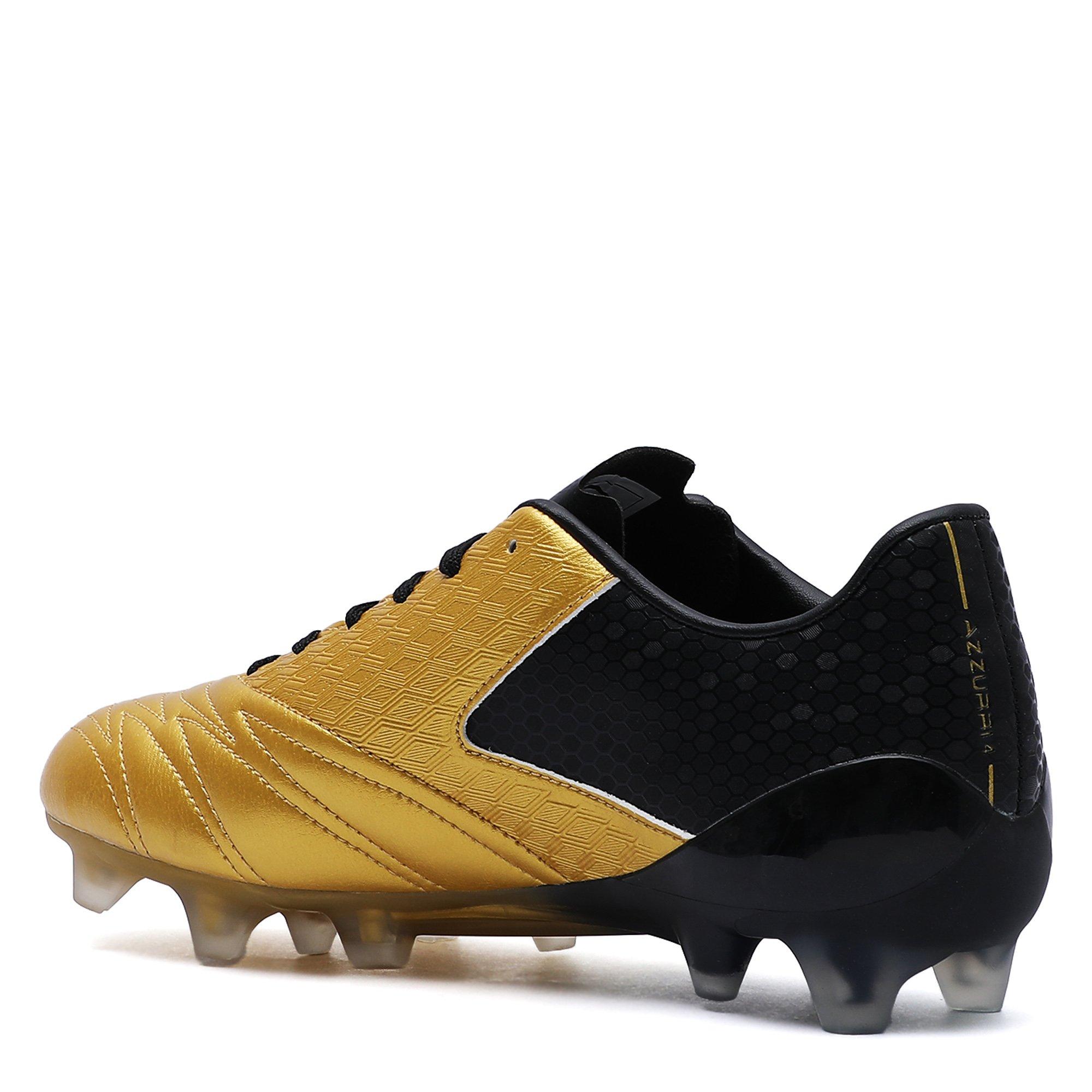Gold/Black - Kronos - Azzurri LC4 Firm Ground Boots - 7