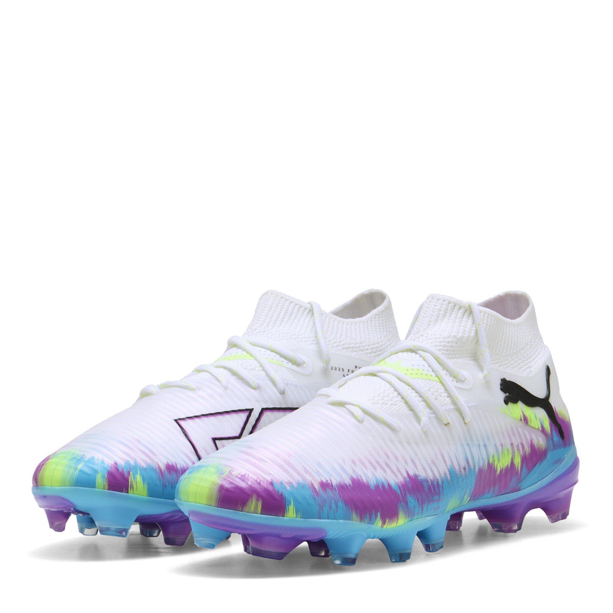 Puma Women's King Pro Light Up Artificial Ground Football Boots - White/ - 8 (42)