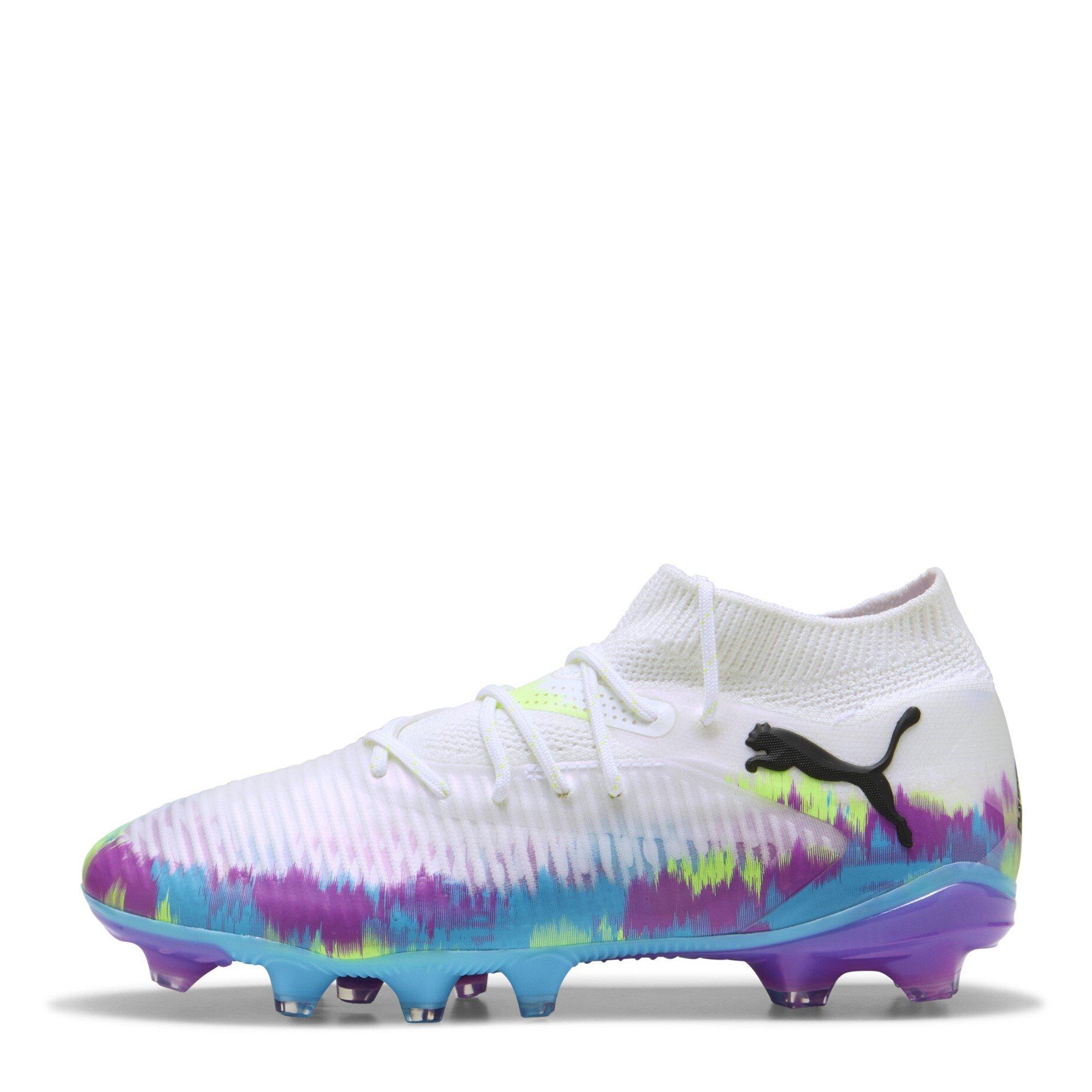 White/Multi - Puma - King Pro Light Up Womens Artificial Ground Football Boots - 2
