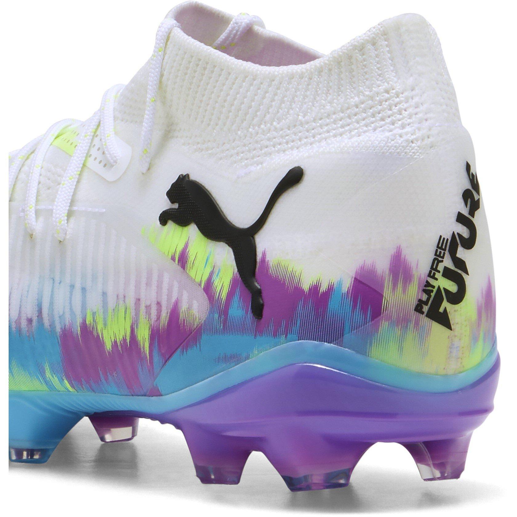 White/Multi - Puma - King Pro Light Up Womens Artificial Ground Football Boots - 5