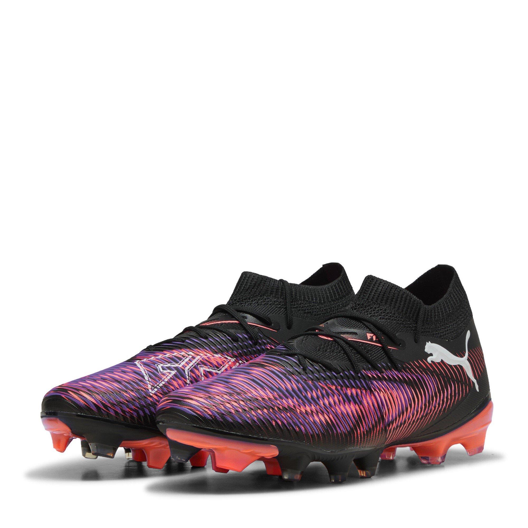 Crno/Ljubičasto - Puma - FUTURE 8 MATCH Womens Artificial Ground Football Boots - 1