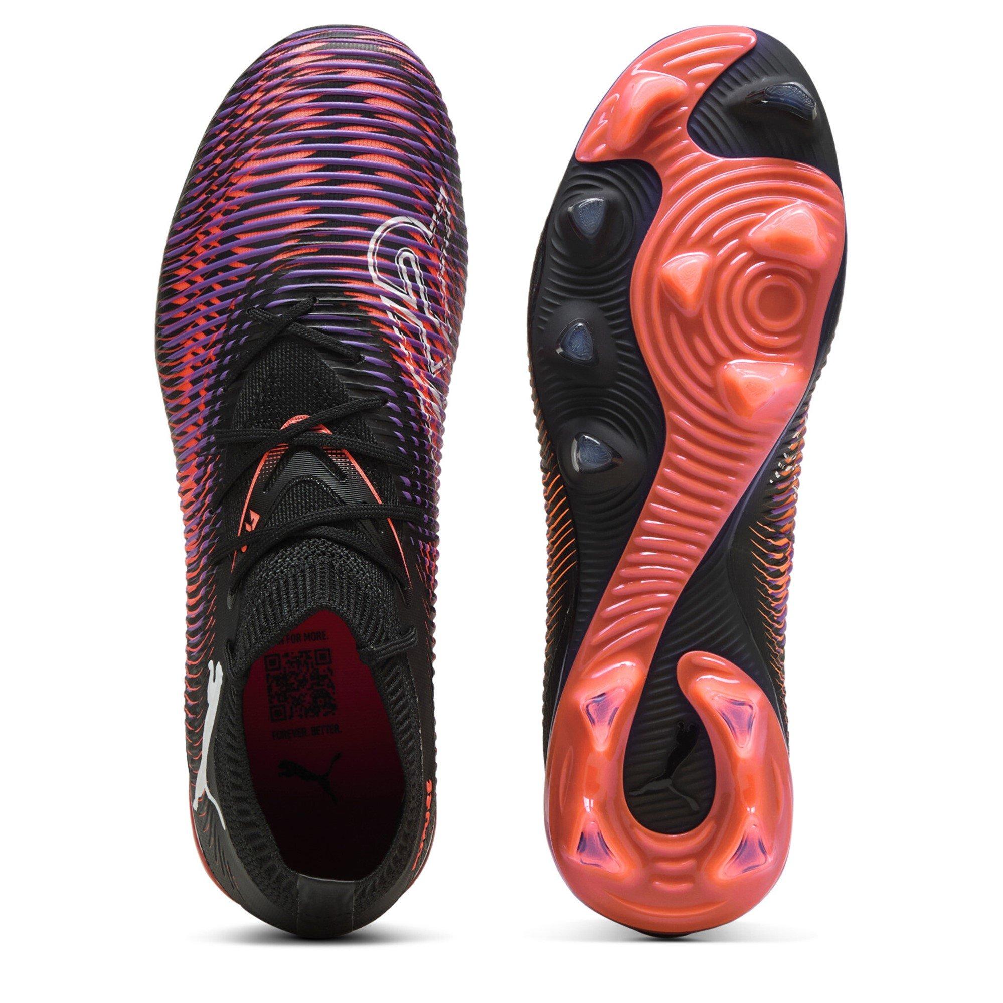Crno/Ljubičasto - Puma - FUTURE 8 MATCH Womens Artificial Ground Football Boots - 3