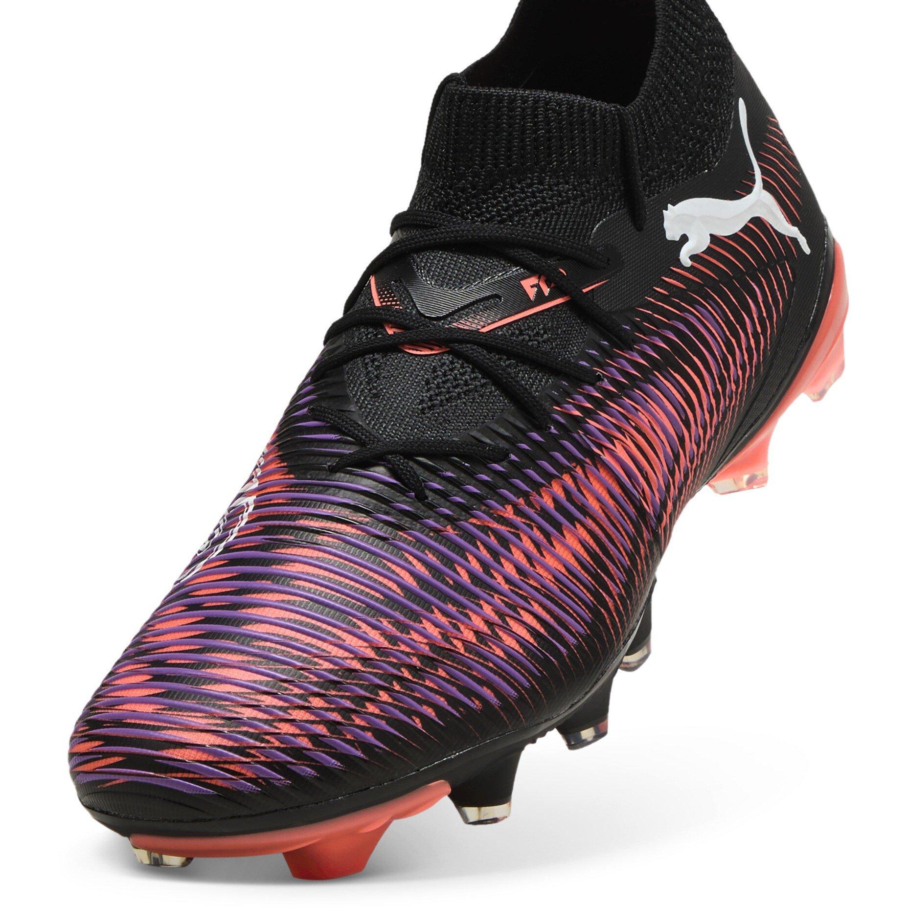 Crno/Ljubičasto - Puma - FUTURE 8 MATCH Womens Artificial Ground Football Boots - 6