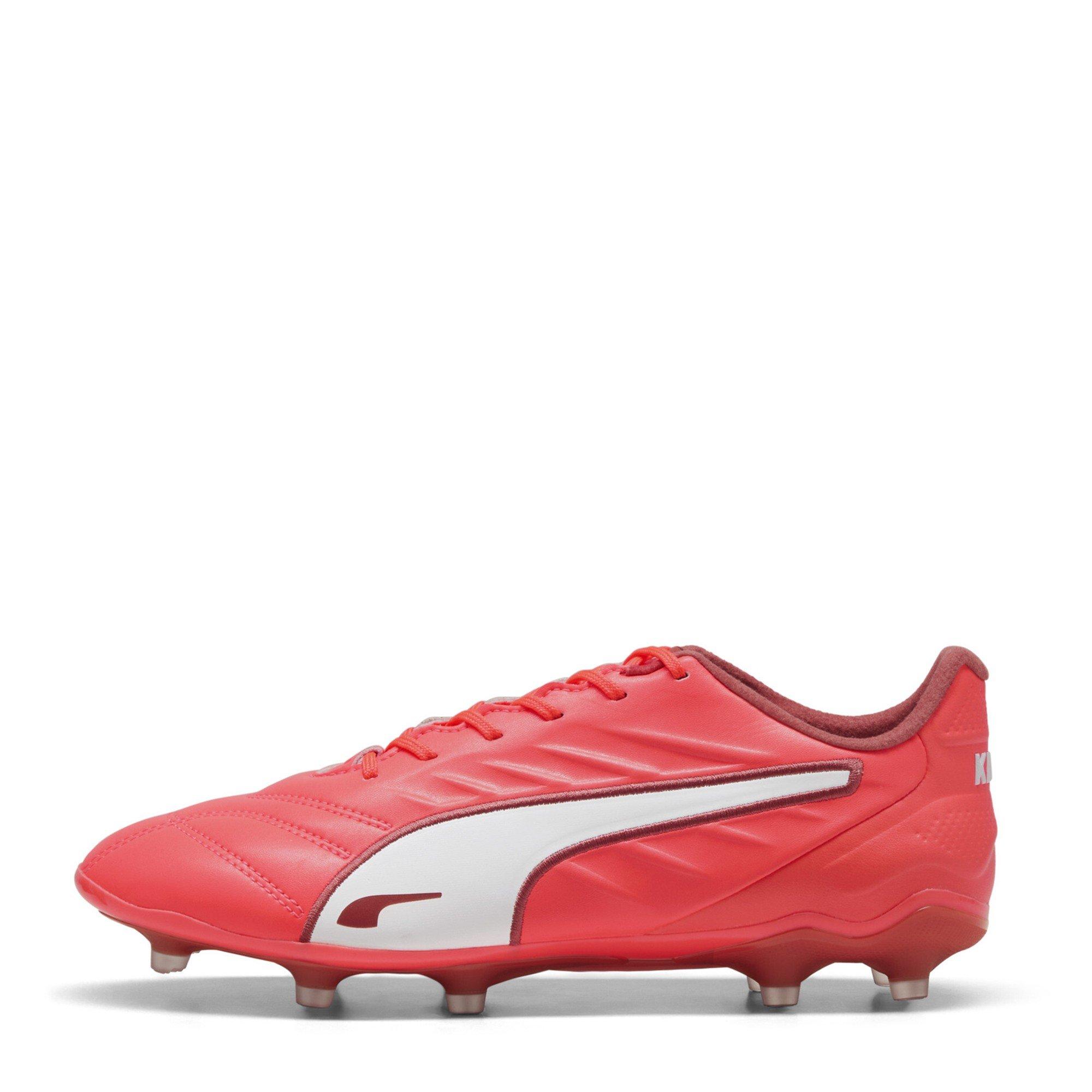 Glowing Red - Puma - King Pro Womens Firm Ground Football Boots - 2