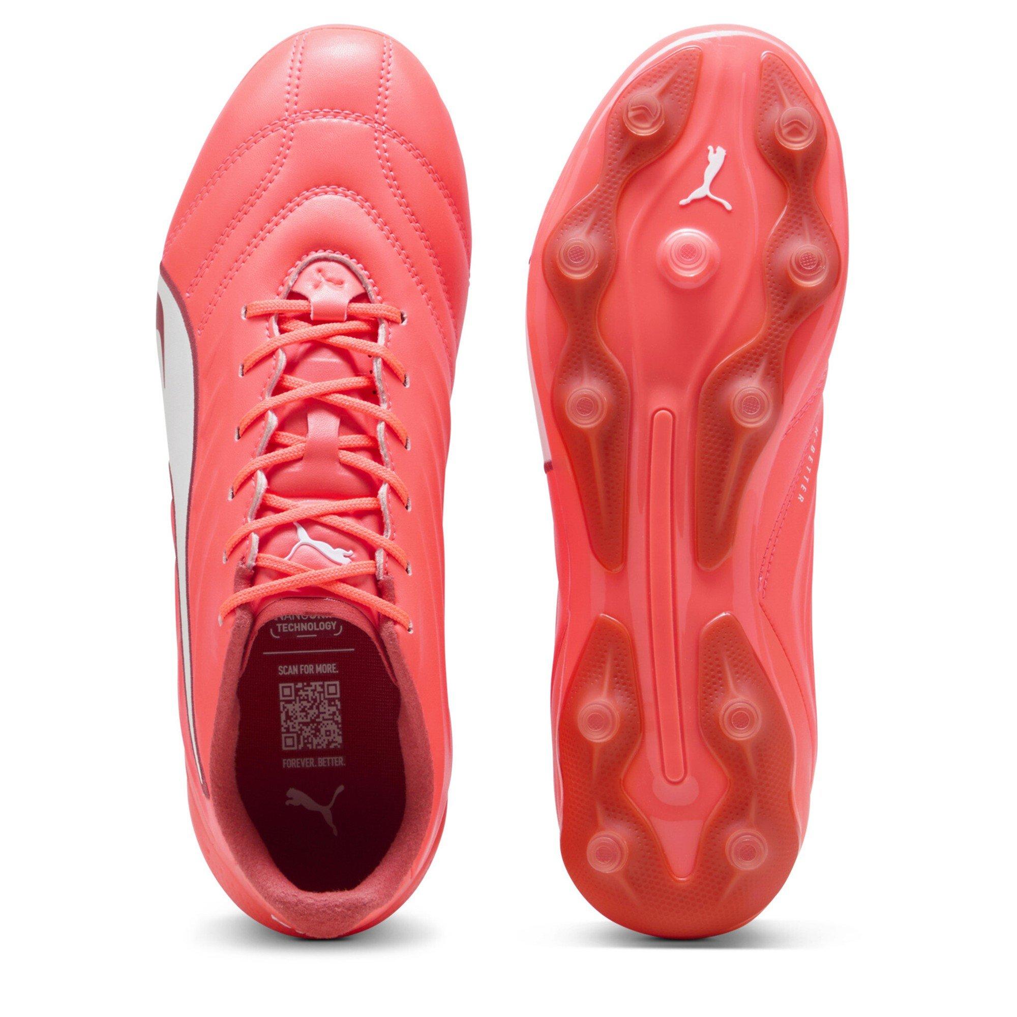 Glowing Red - Puma - King Pro Womens Firm Ground Football Boots - 3