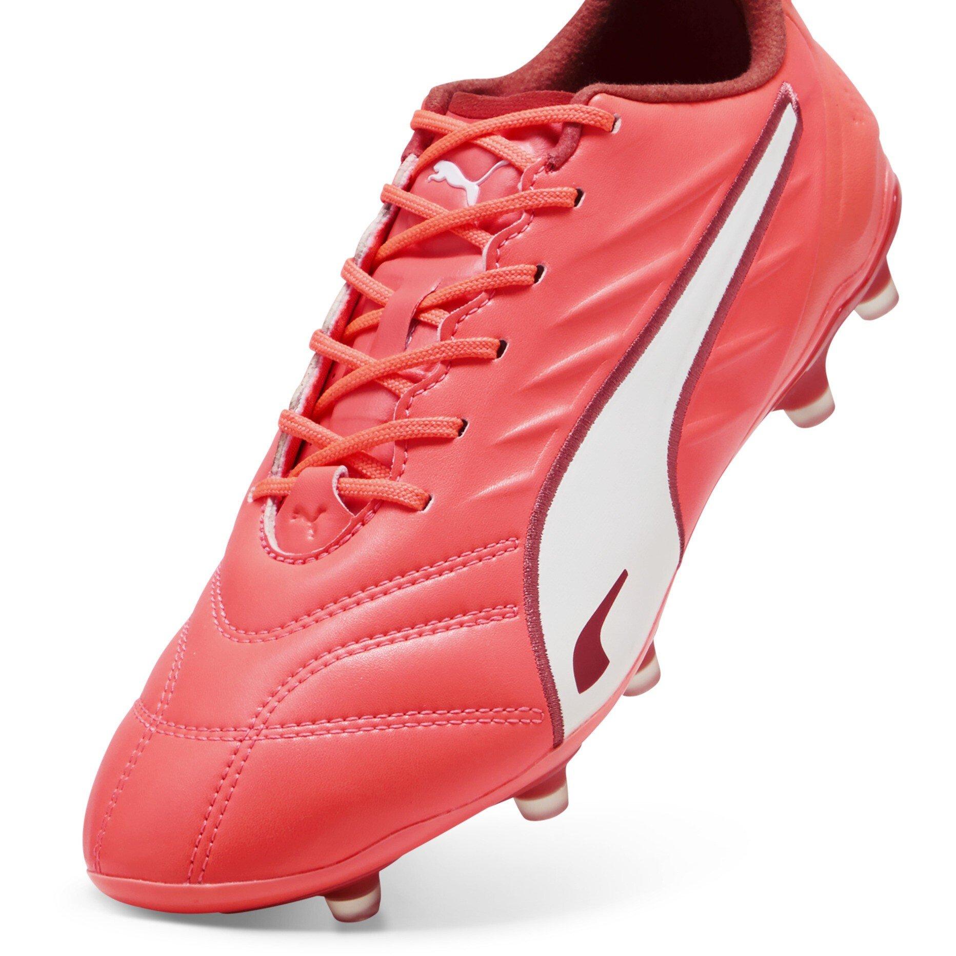Glowing Red - Puma - King Pro Womens Firm Ground Football Boots - 6