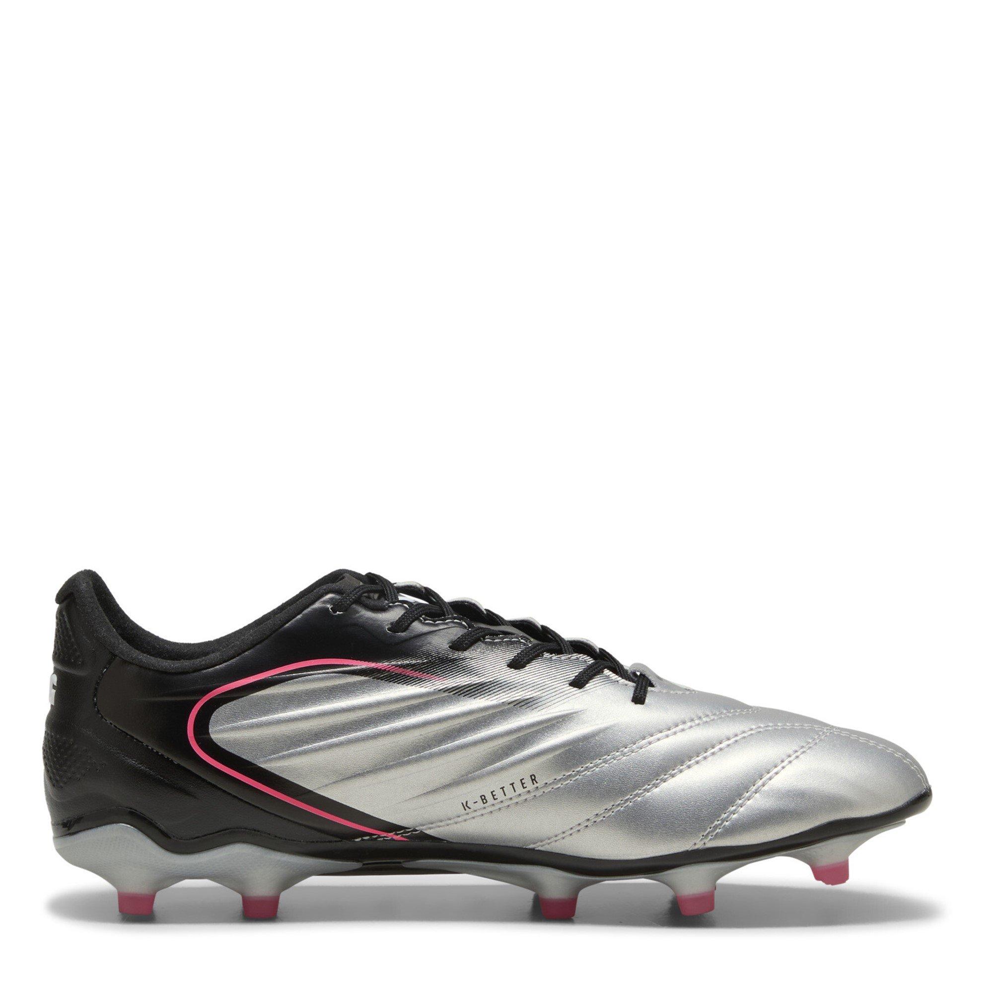 Argento/Nero - Puma - King Pro Womens Firm Ground Football Boots - 4