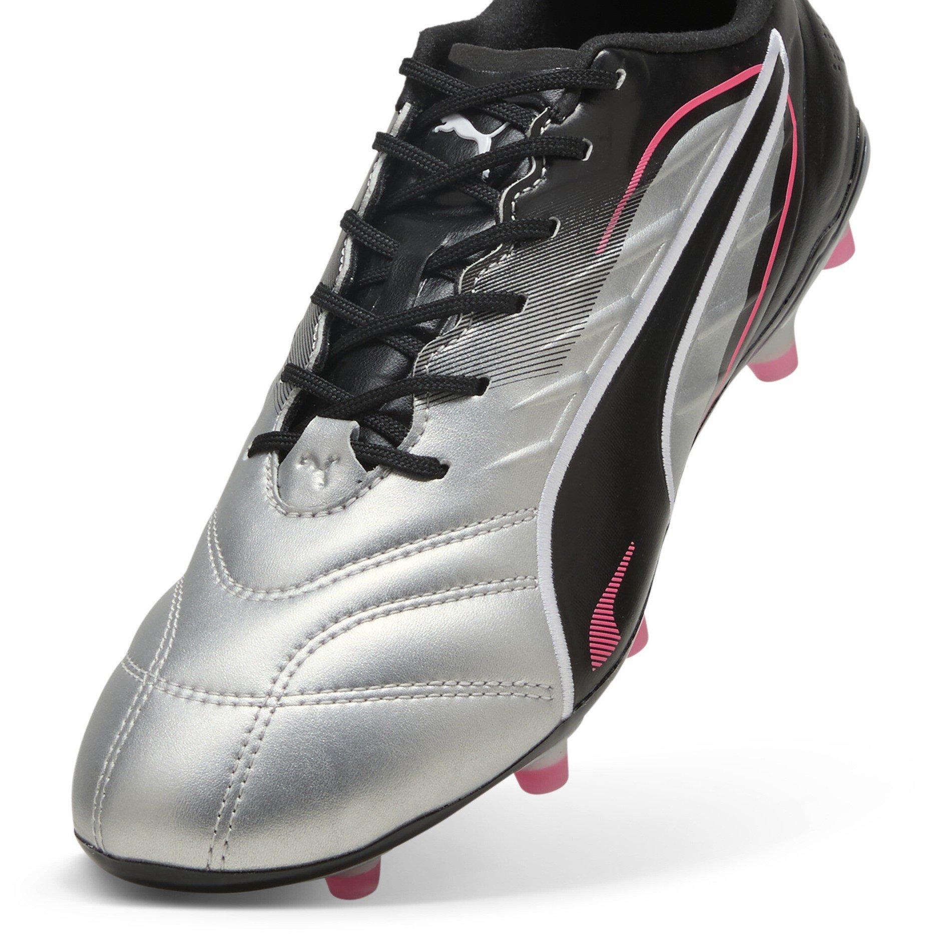Argento/Nero - Puma - King Pro Womens Firm Ground Football Boots - 6