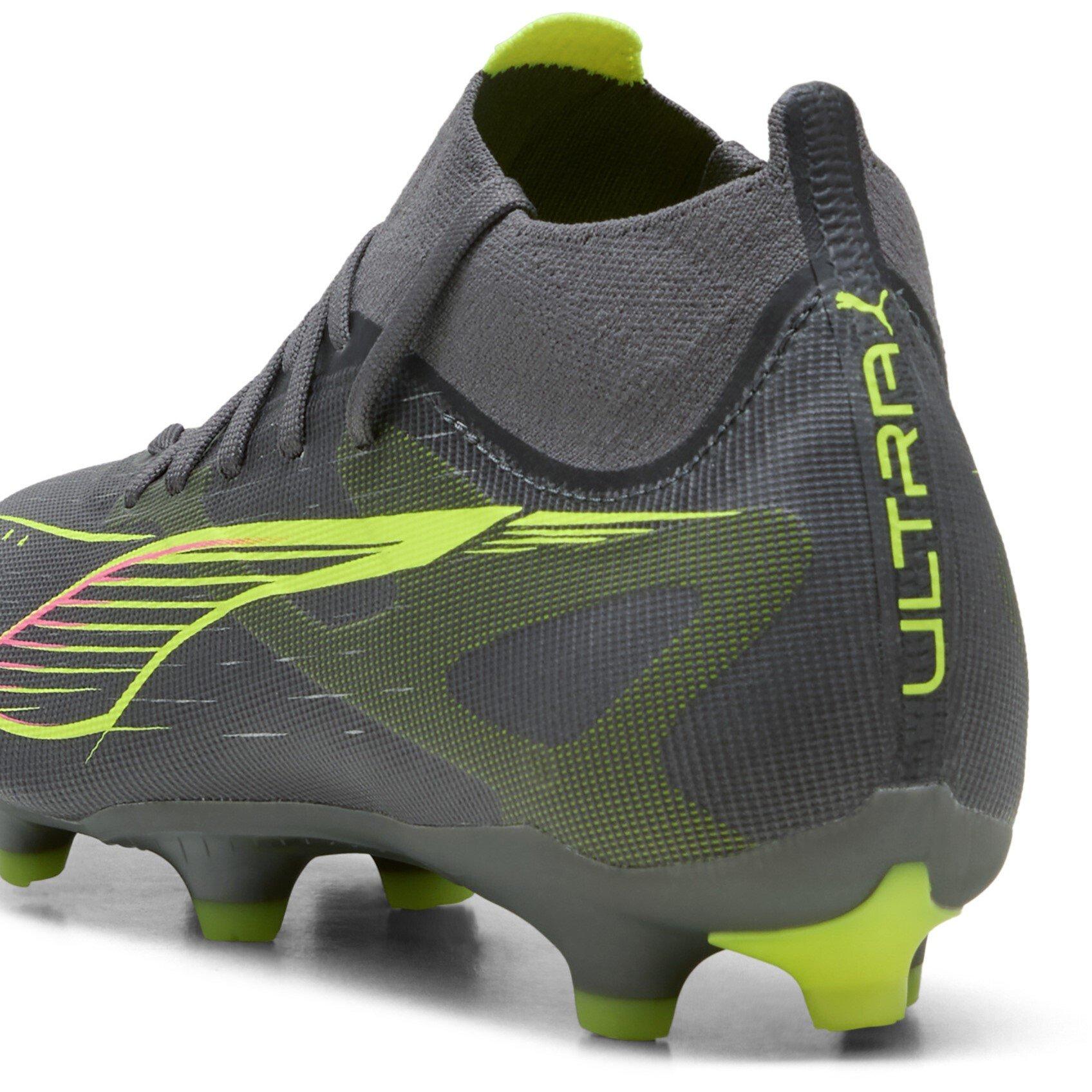 Argent/Jaune - Puma - ULTRA 5 MATCH+ Womens Firm Ground Football Boots - 5
