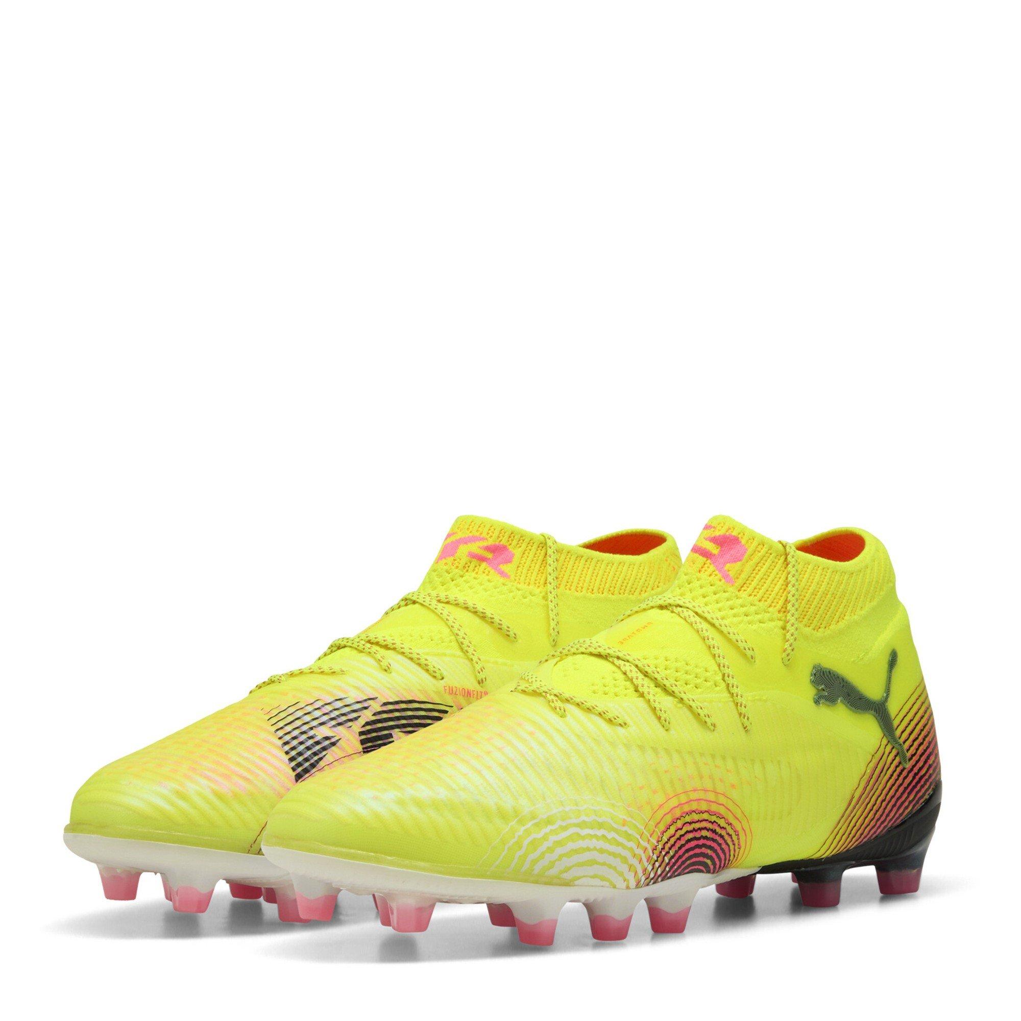 Puma Women's Future 8 Ultimate Ag Wn's Firm Ground Football Boots - Yellow Alert - 5.5 (38.5)