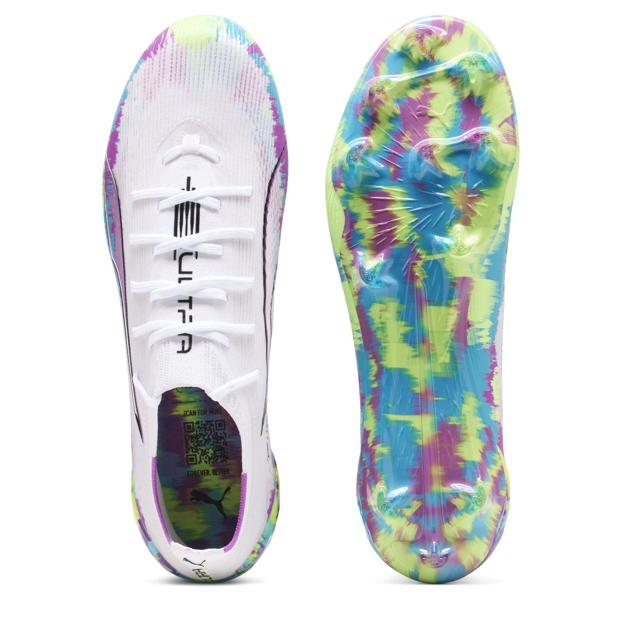 White/Multi - Puma - Ultra 6 Ultimate Brilliance Elite Womens Firm Ground Football Boots - 3