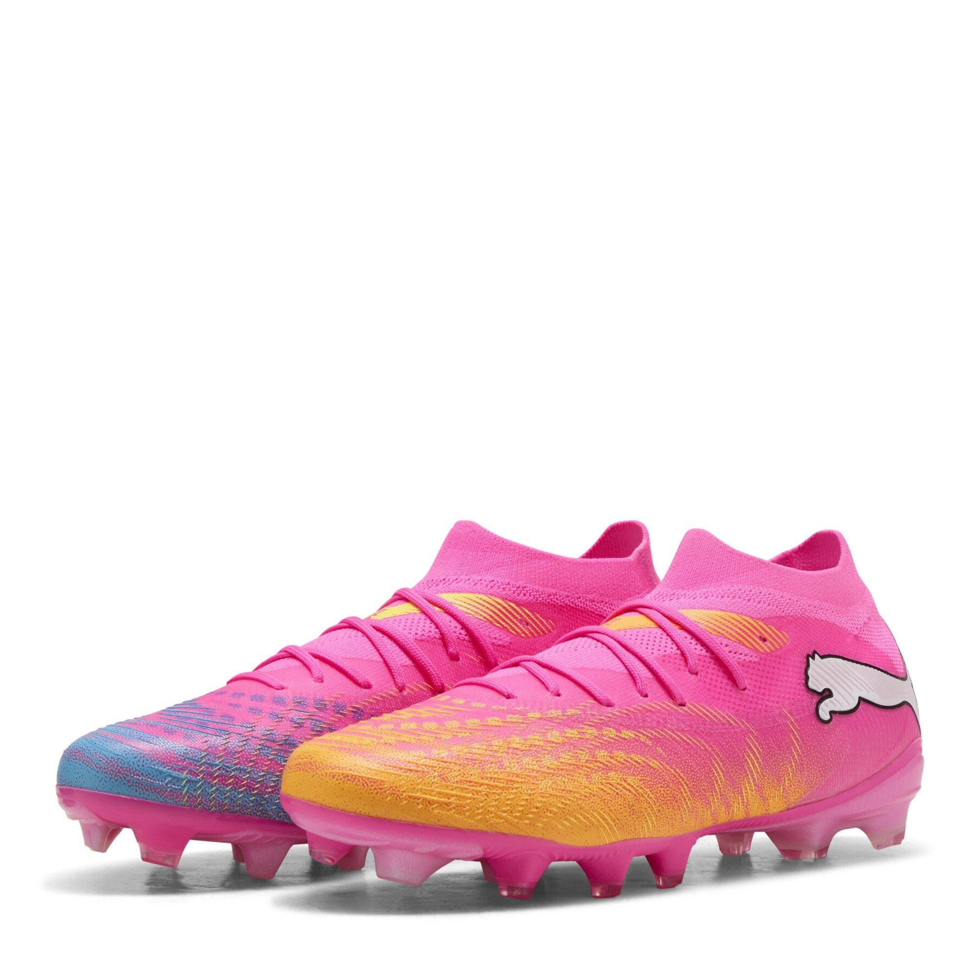 Puma Women's Future 9 Match Firm Ground Football Boots - Poison Pink - 5 (38)