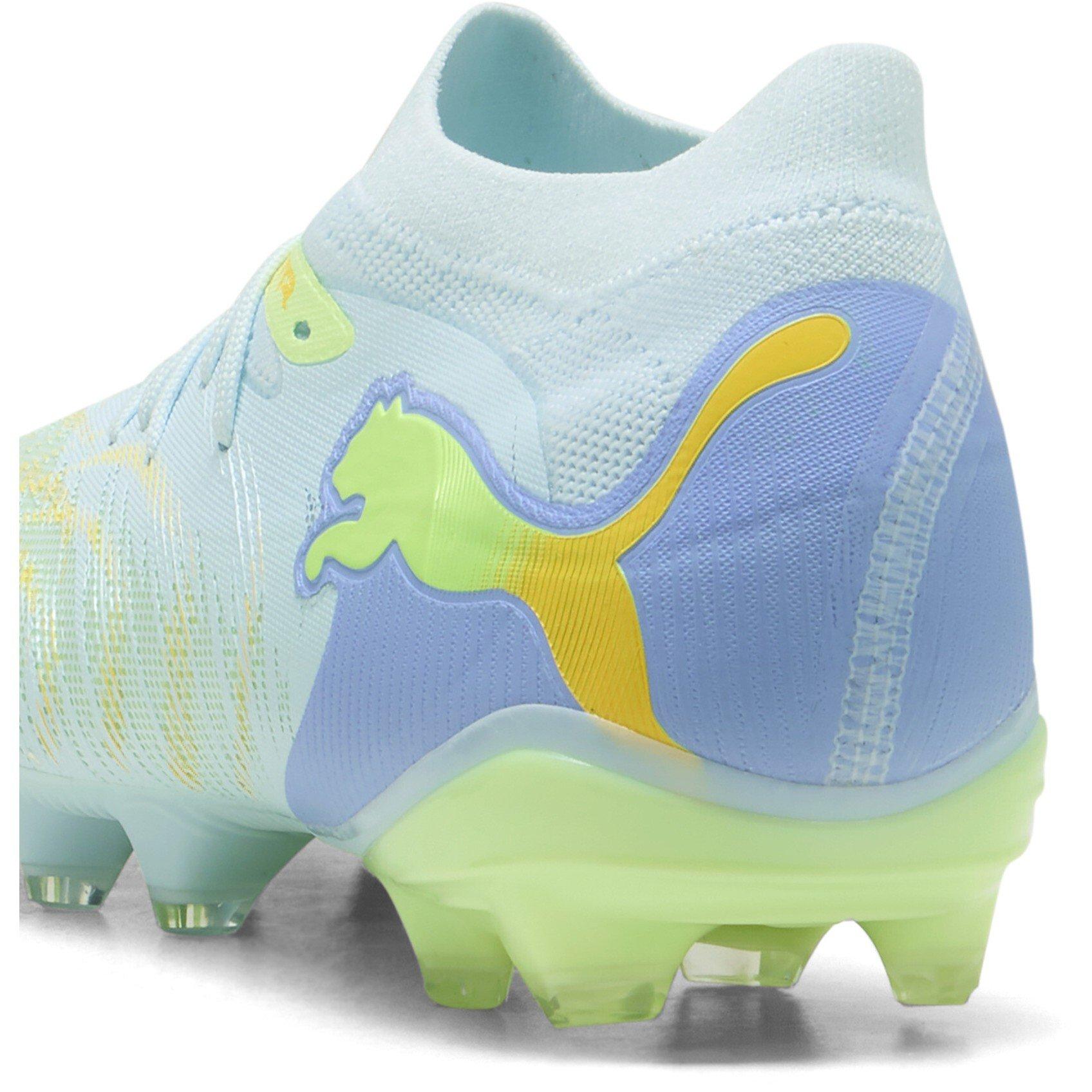 Ice/Yellow - Puma - Womens PUMA Future 9 Match Firm Ground Football Boots - 5