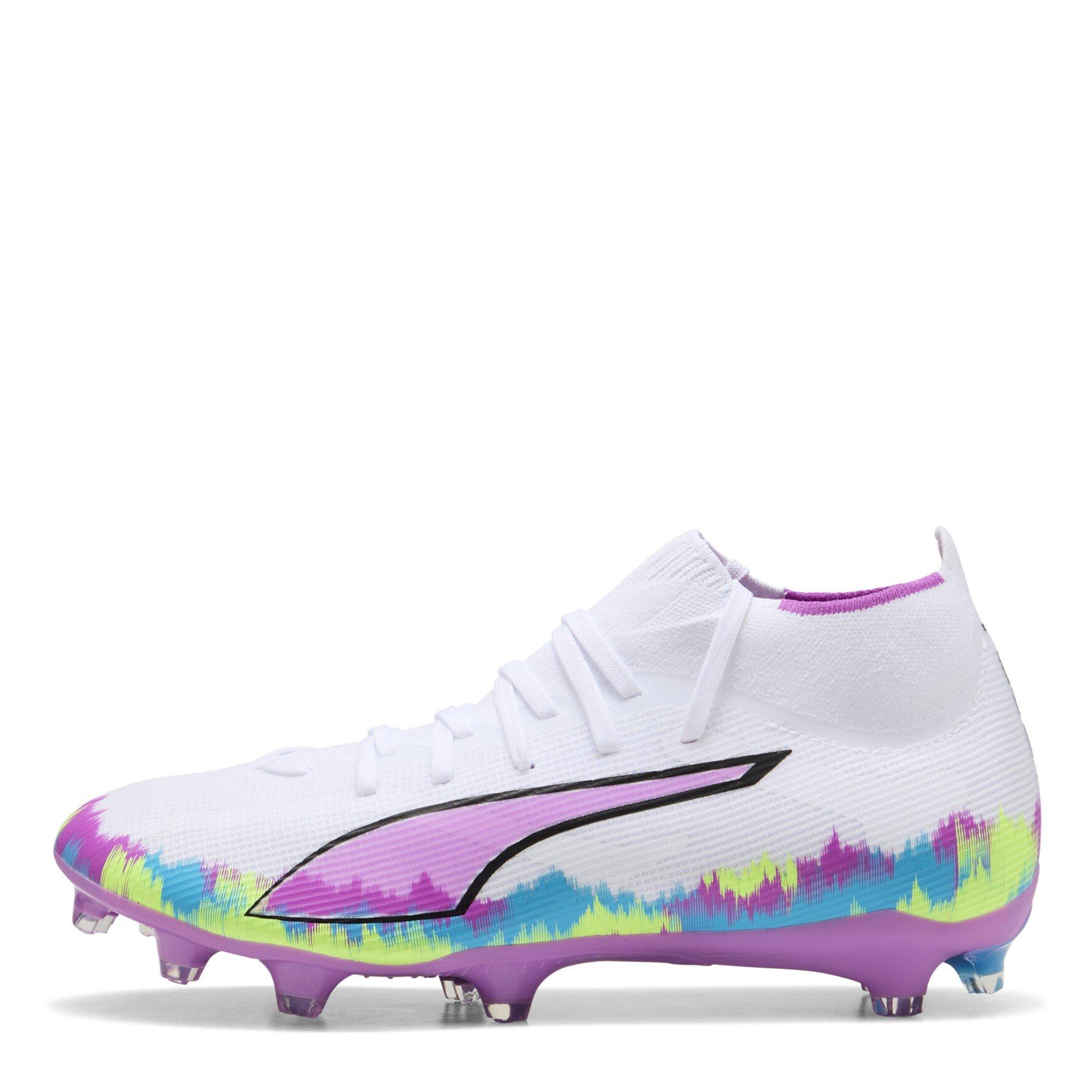 White/Multi - Puma - Ultra 5 Match+ Womens Firm Ground Football Boots - 2