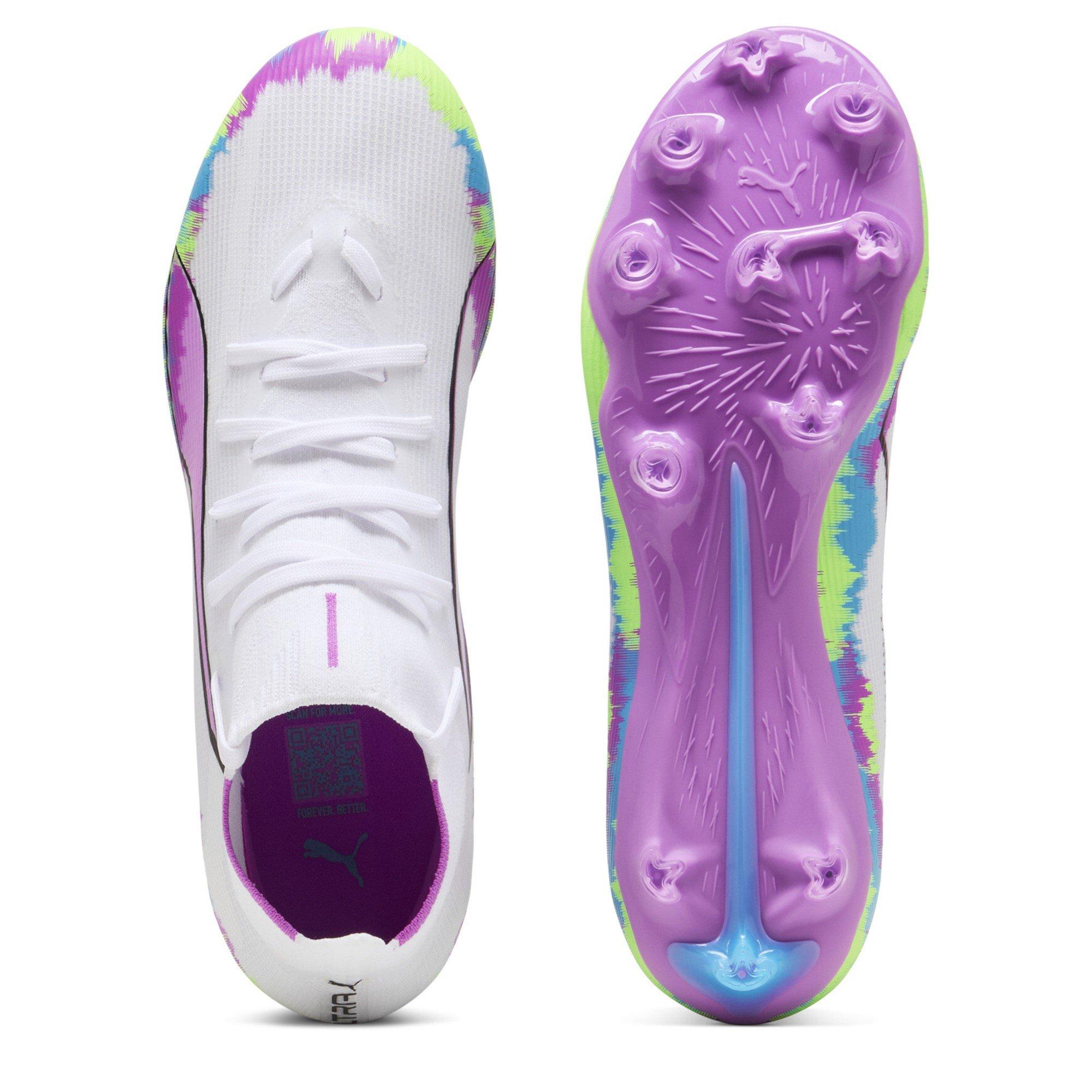 White/Multi - Puma - Ultra 5 Match+ Womens Firm Ground Football Boots - 3