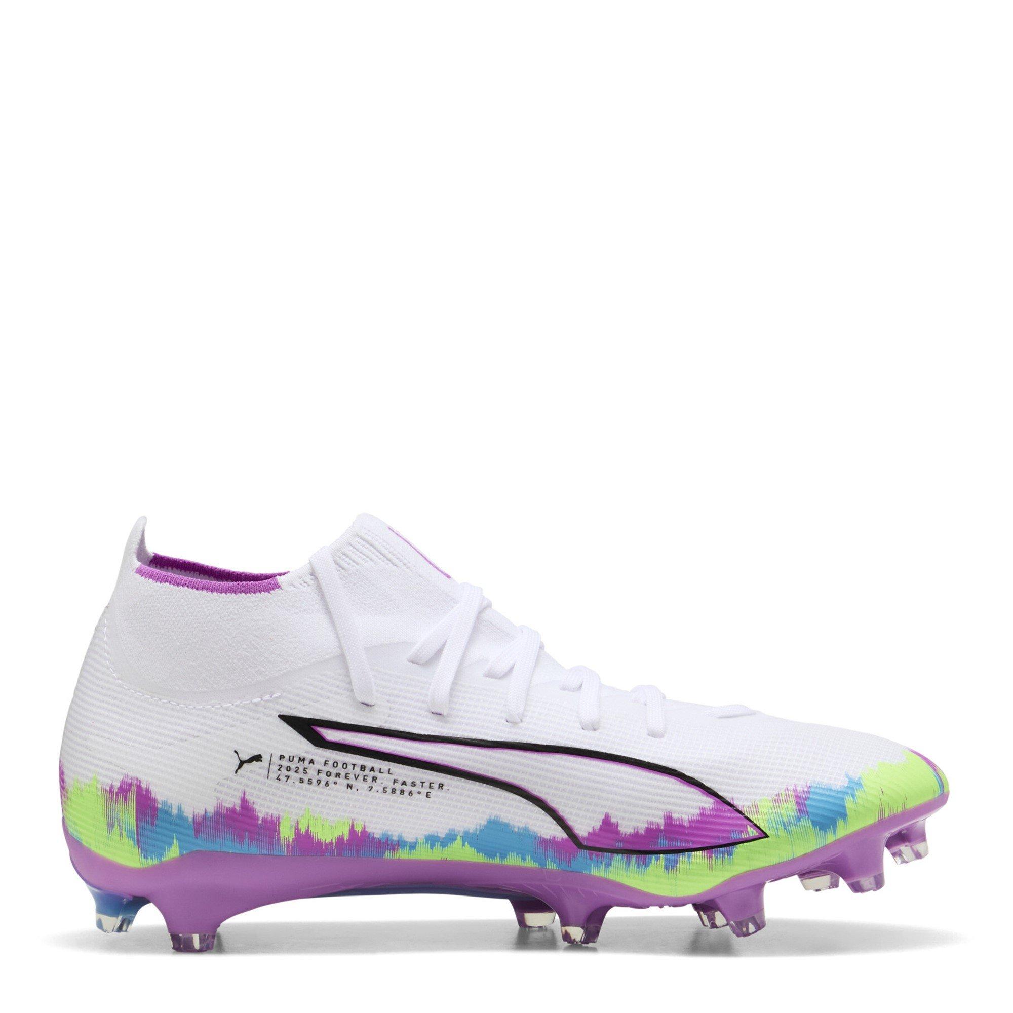 White/Multi - Puma - Ultra 5 Match+ Womens Firm Ground Football Boots - 4