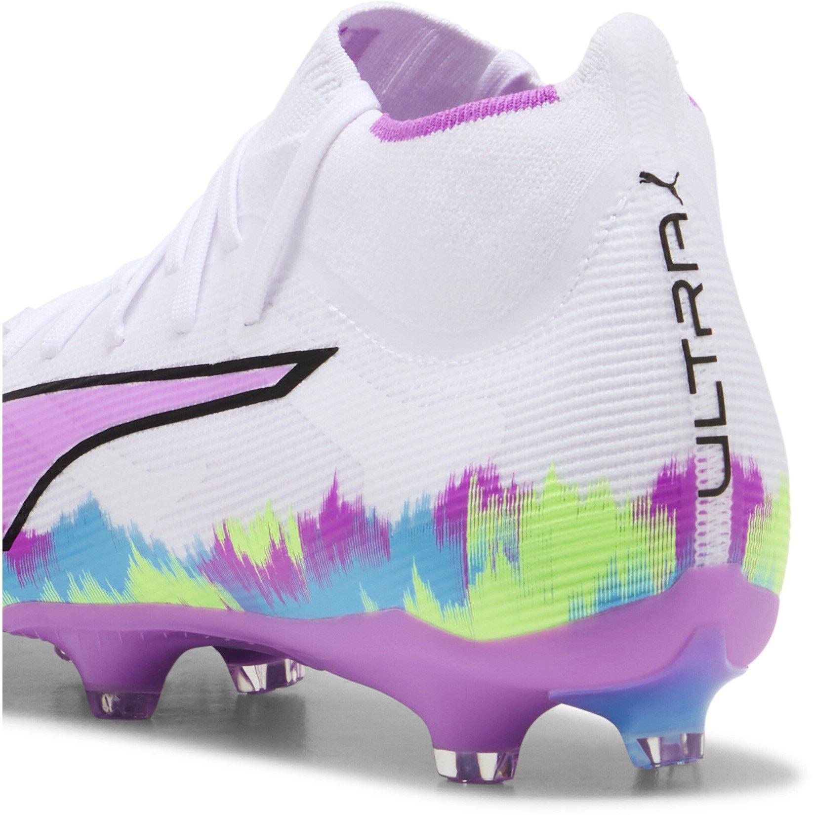White/Multi - Puma - Ultra 5 Match+ Womens Firm Ground Football Boots - 5
