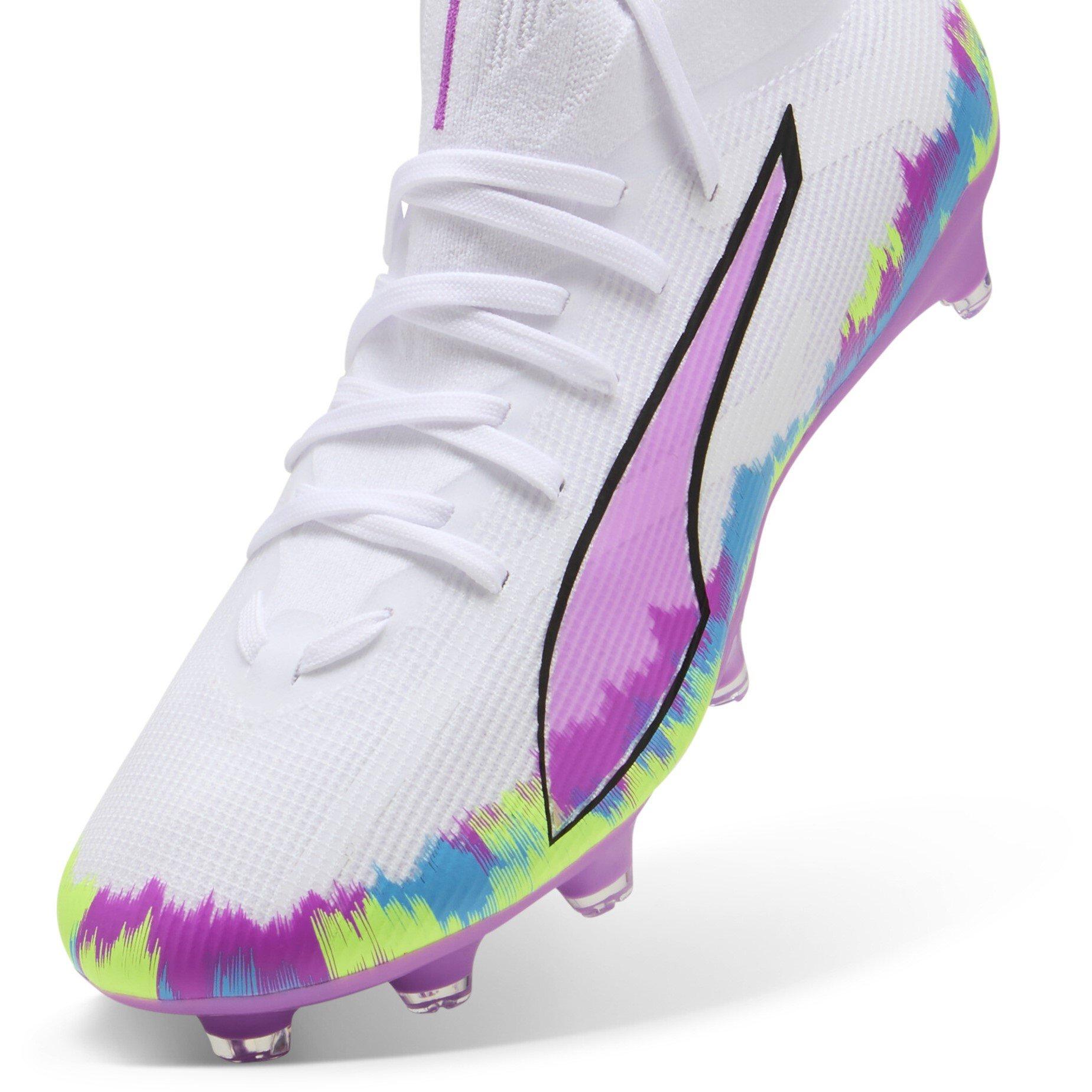 White/Multi - Puma - Ultra 5 Match+ Womens Firm Ground Football Boots - 6