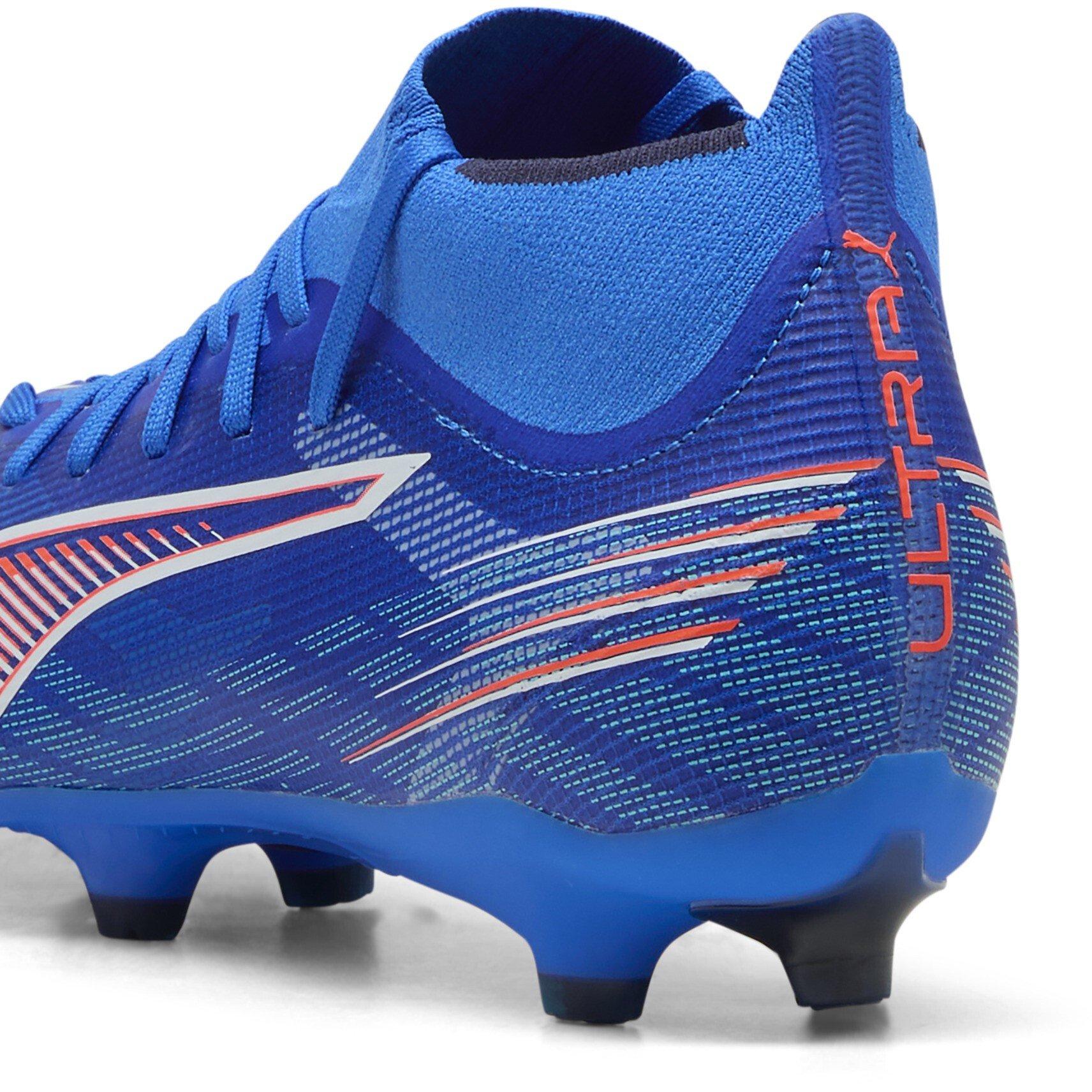 Bleu/Blanc - Puma - Ultra 5 Match+ Womens Firm Ground Football Boots - 5