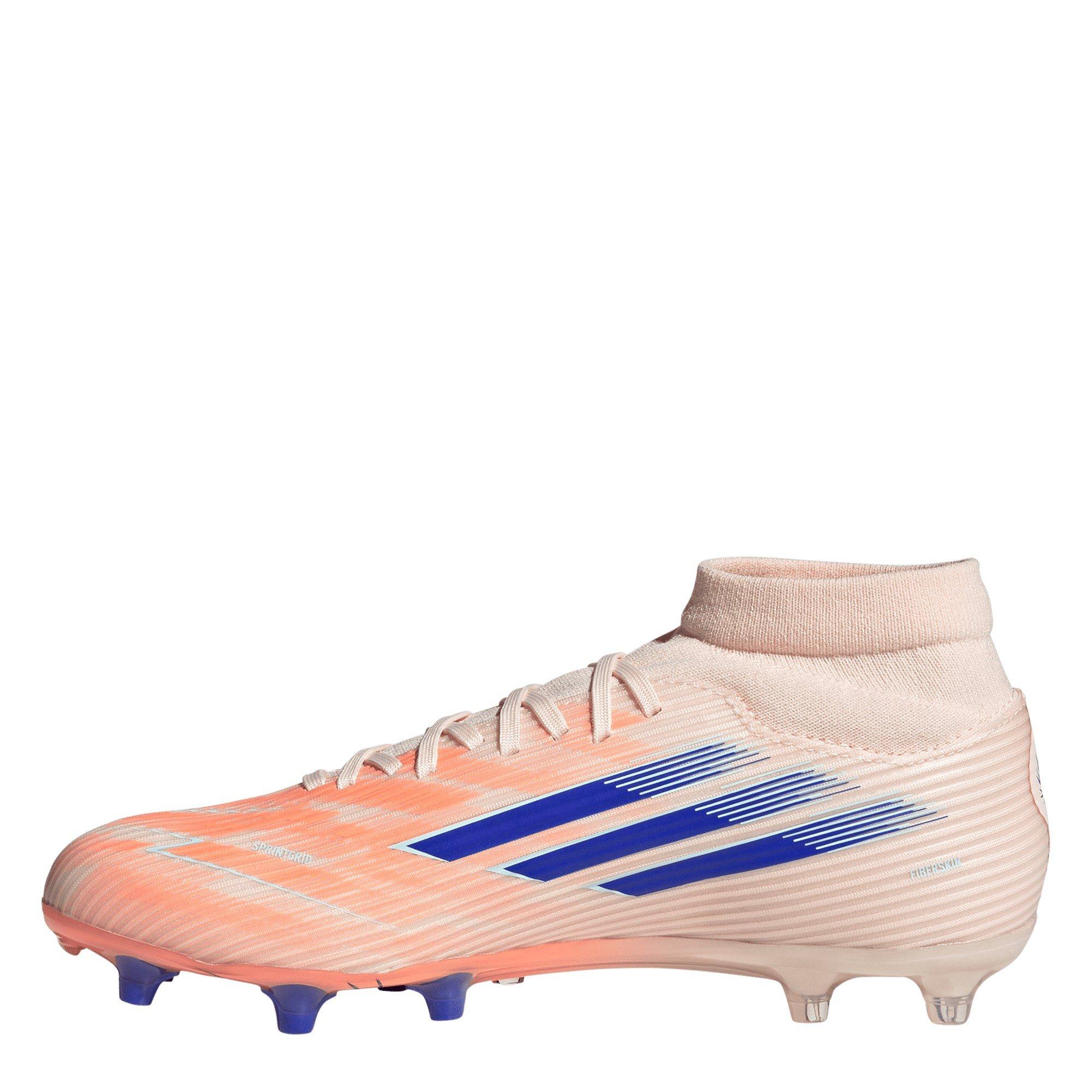 Naranja/Azul - adidas - F50 Sparkfusion League Womens Firm Ground Football Boots - 2