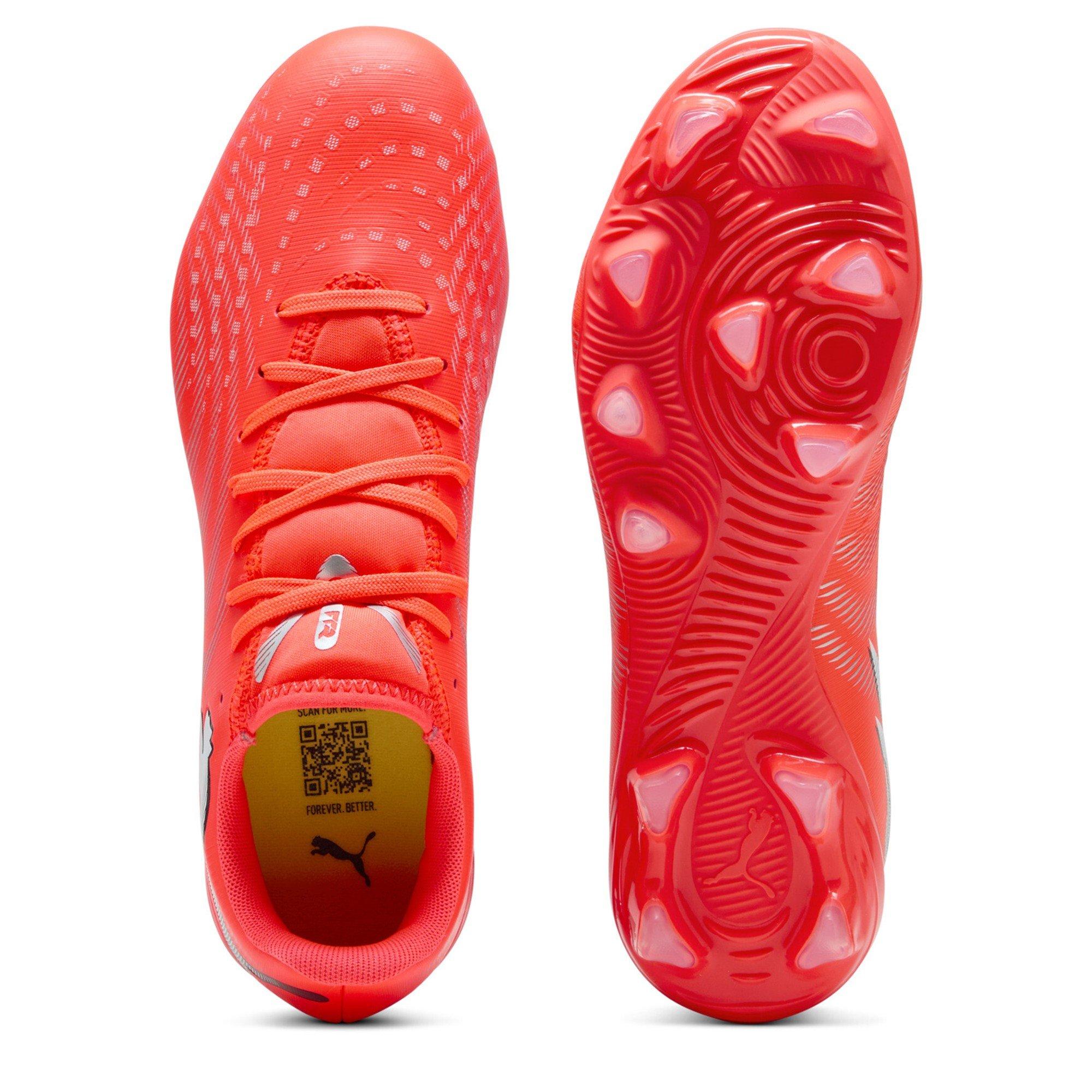 Rot/Silber - Puma - PUMA Future 9 Play Firm Ground Football Boots - 3