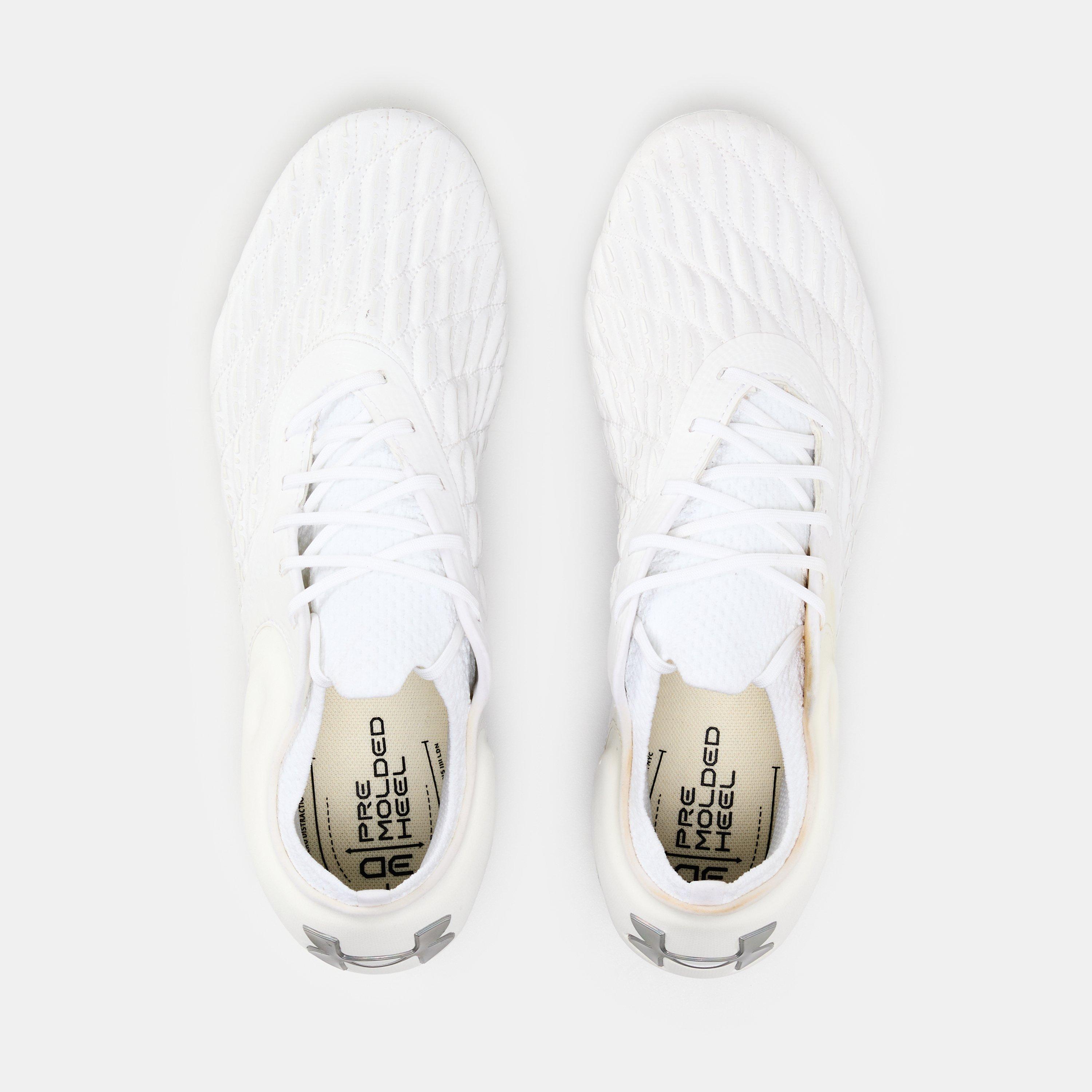 Hvid - Under Armour - Women's Firm Ground Football Boots - 4