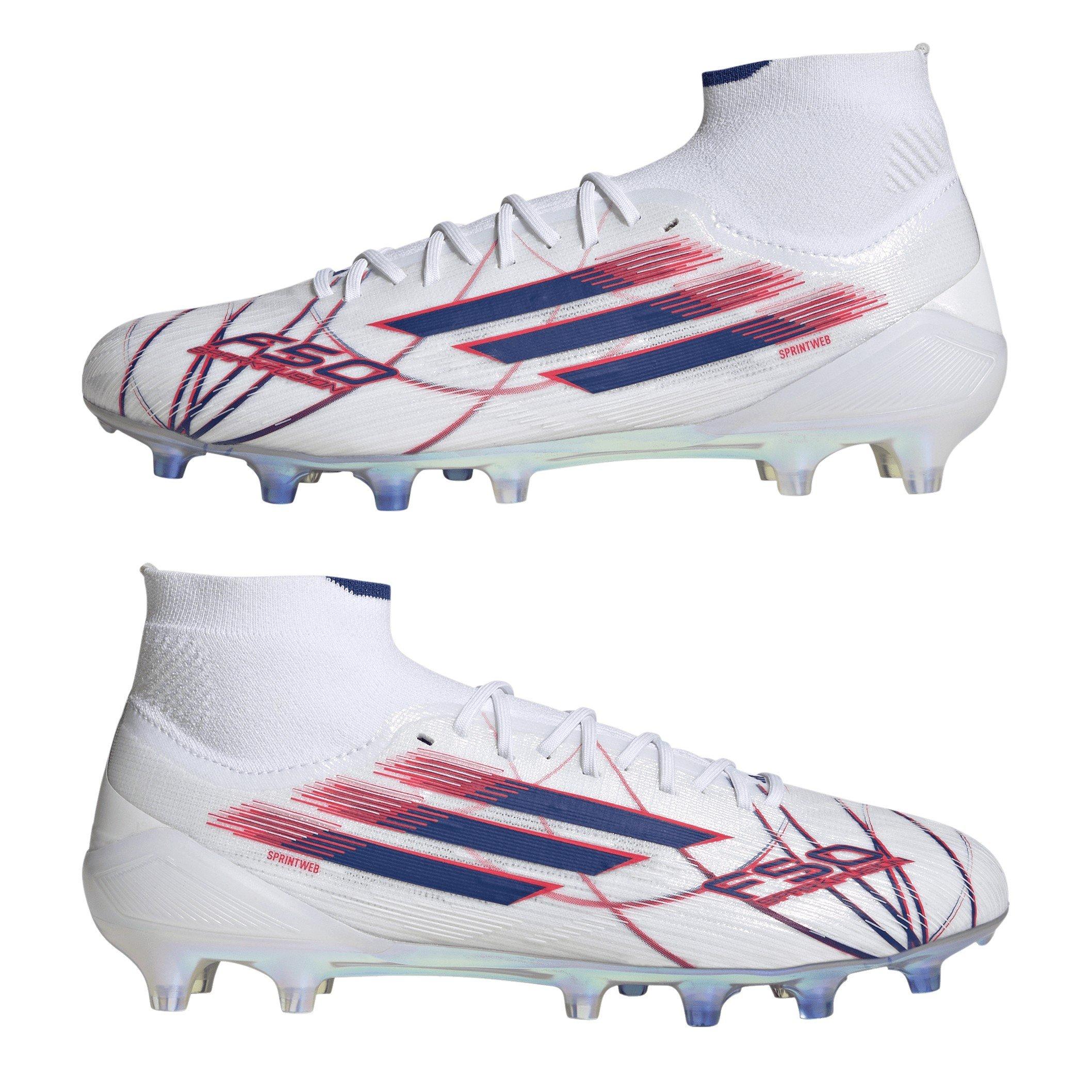 White/Blue/Red - adidas - Womens adidas F50 Sparkfusion Elite Firm Ground Football Boots - 11