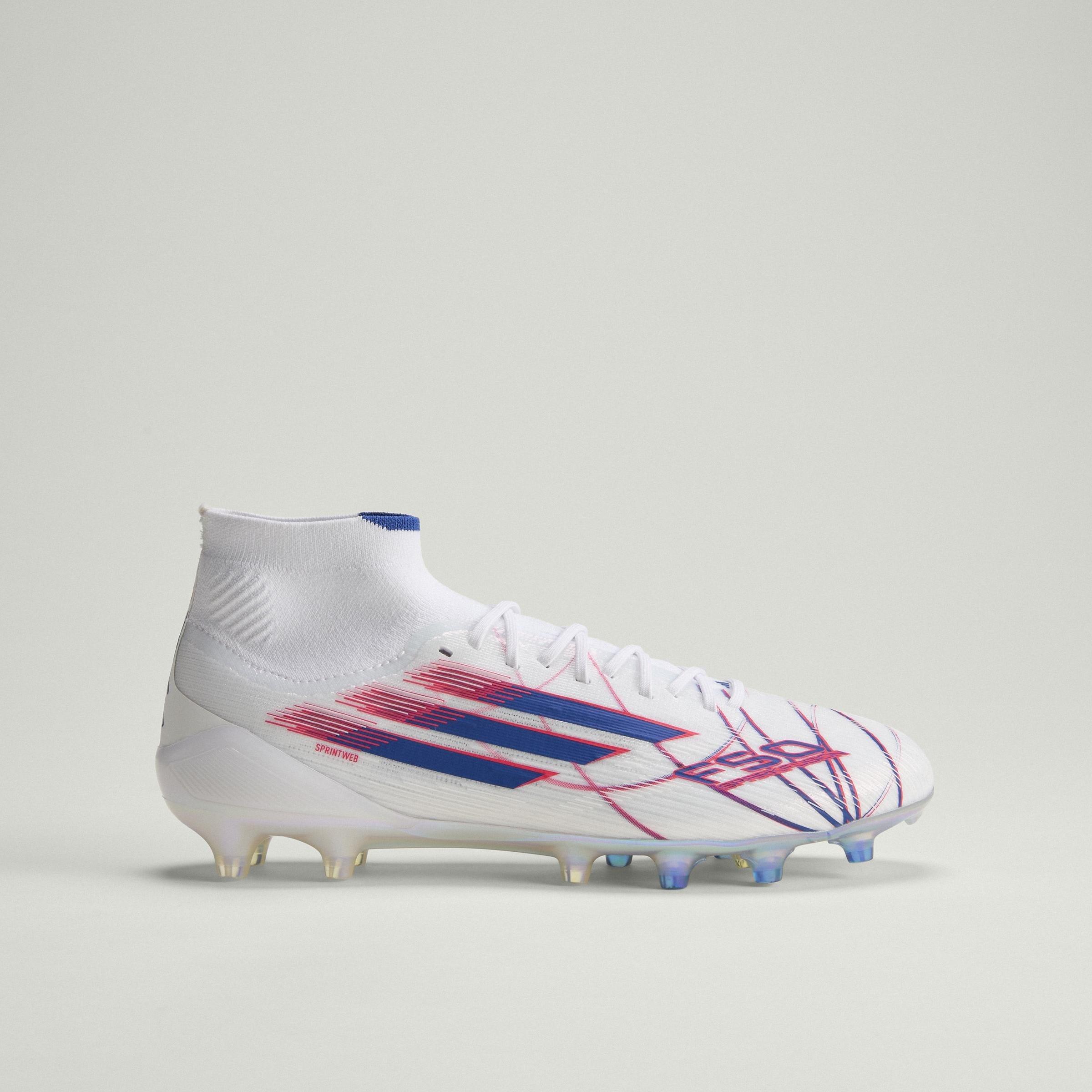 White/Blue/Red - adidas - Womens adidas F50 Sparkfusion Elite Firm Ground Football Boots - 12
