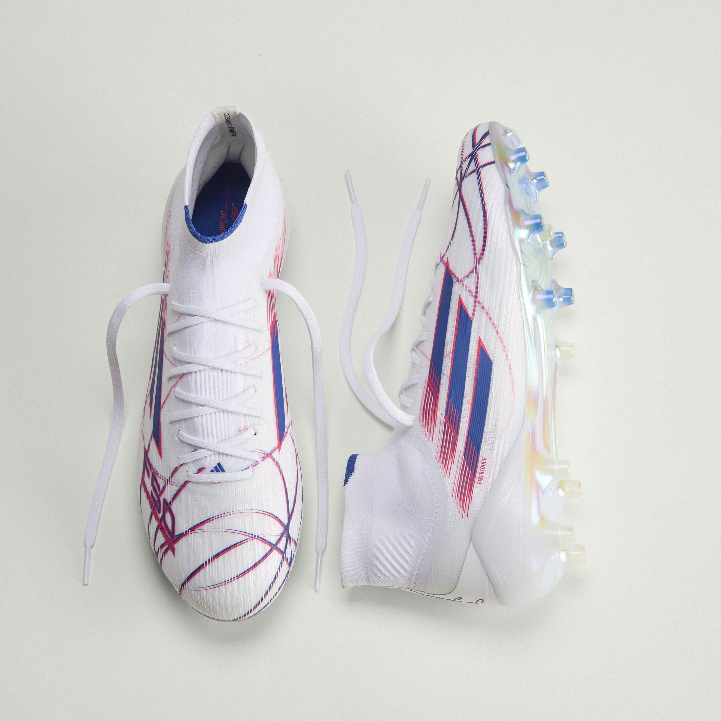 White/Blue/Red - adidas - Womens adidas F50 Sparkfusion Elite Firm Ground Football Boots - 13