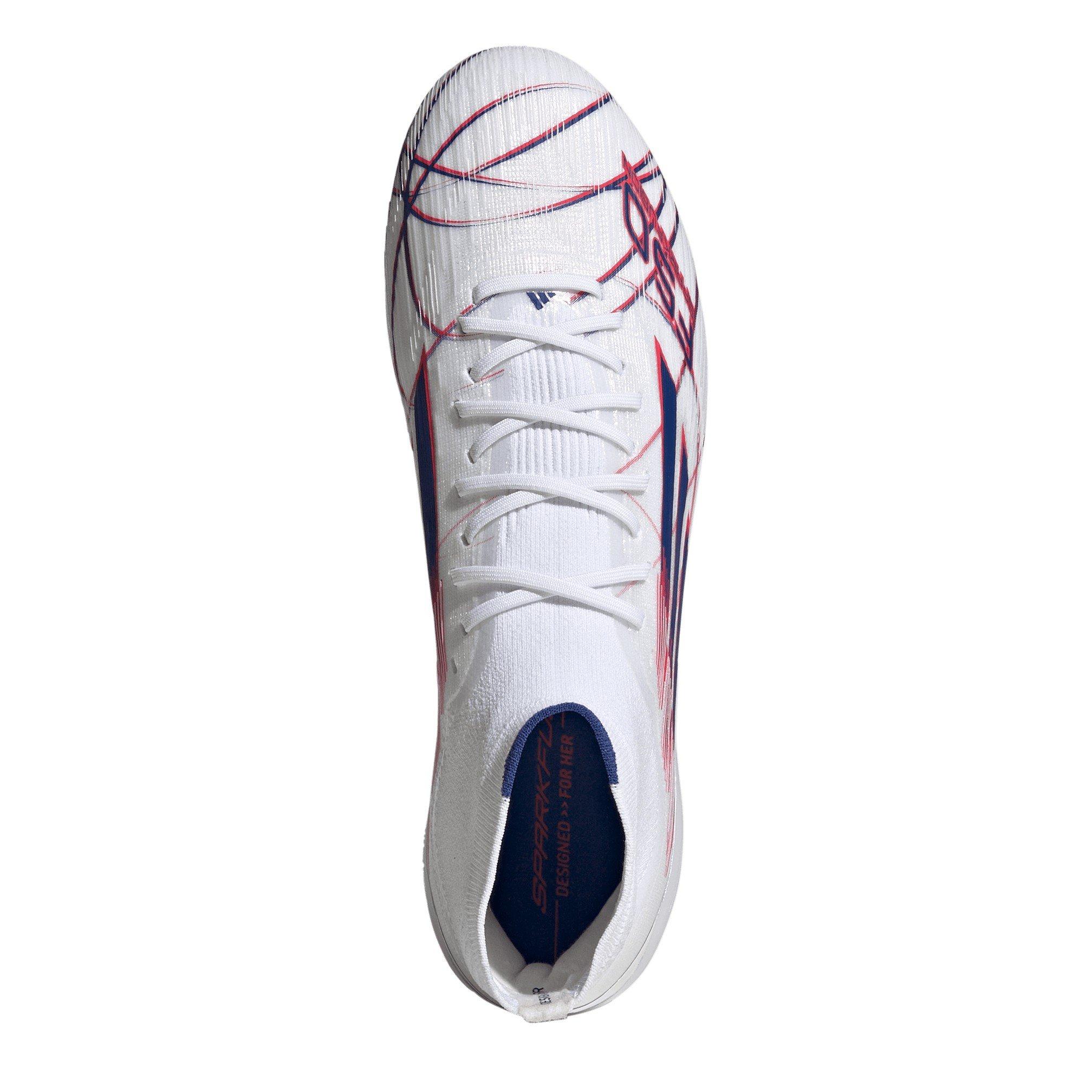 White/Blue/Red - adidas - Womens adidas F50 Sparkfusion Elite Firm Ground Football Boots - 6