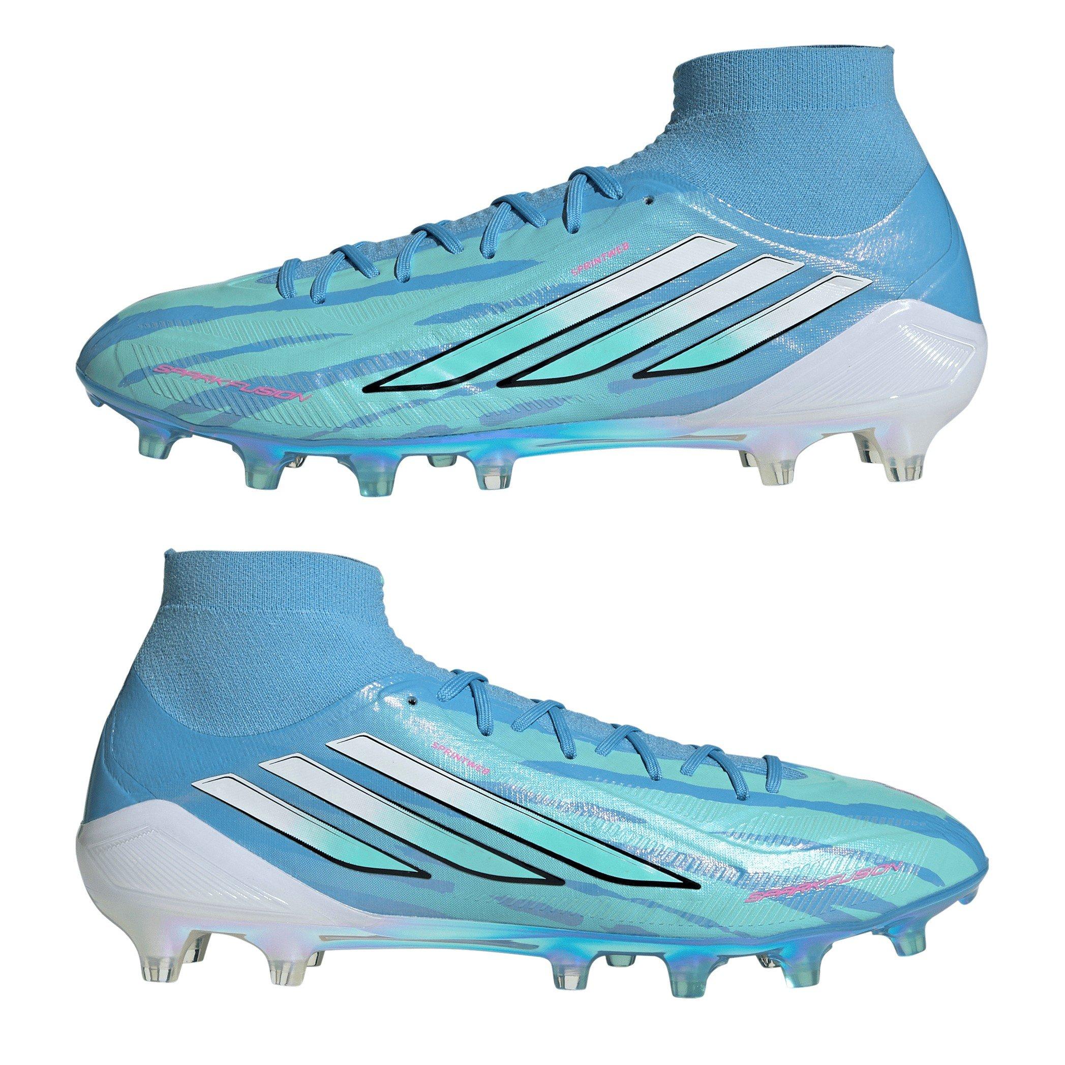 Semi Blue Burst - adidas - Womens adidas F50 Sparkfusion Elite Firm Ground Football Boots - 11