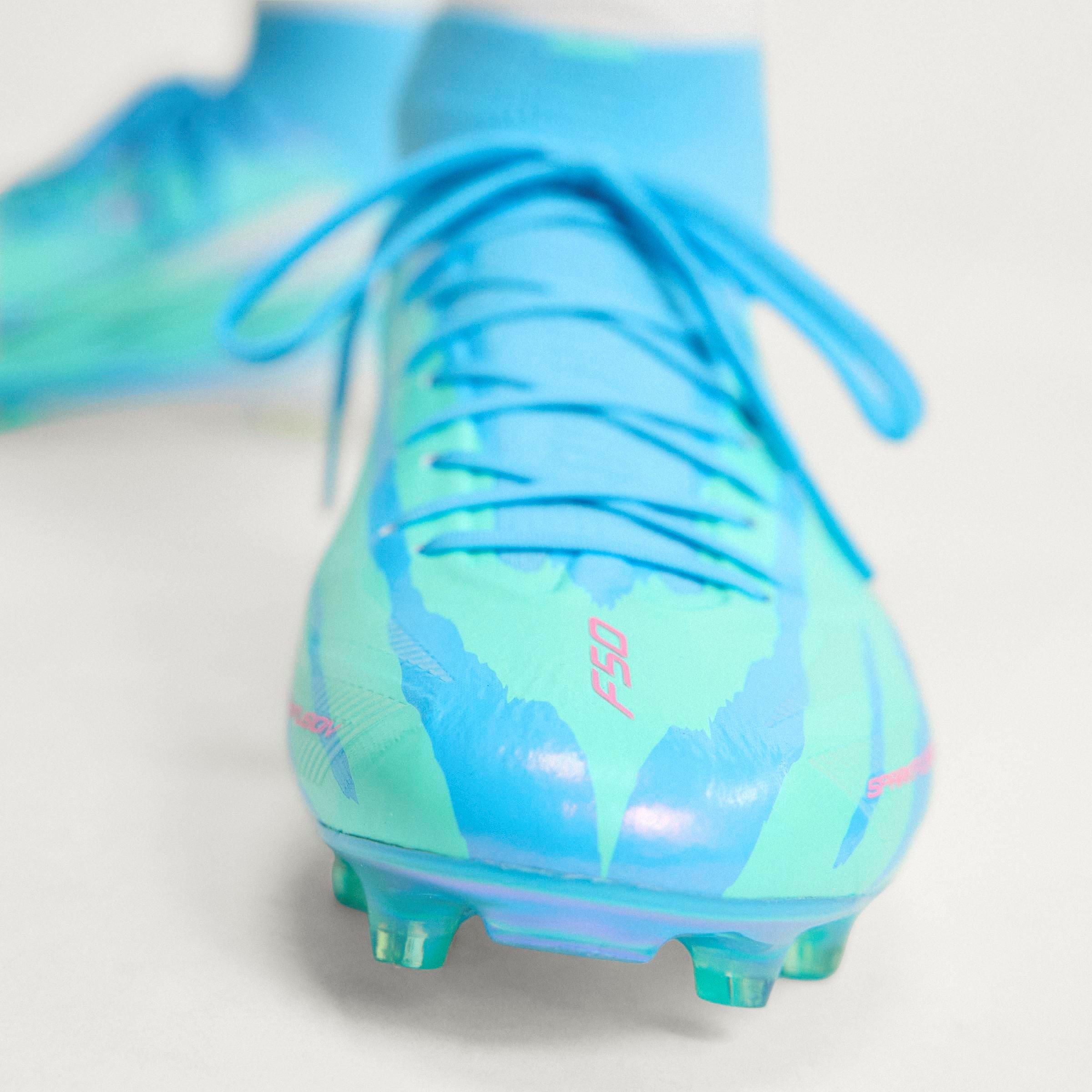Semi Blue Burst - adidas - Womens adidas F50 Sparkfusion Elite Firm Ground Football Boots - 13