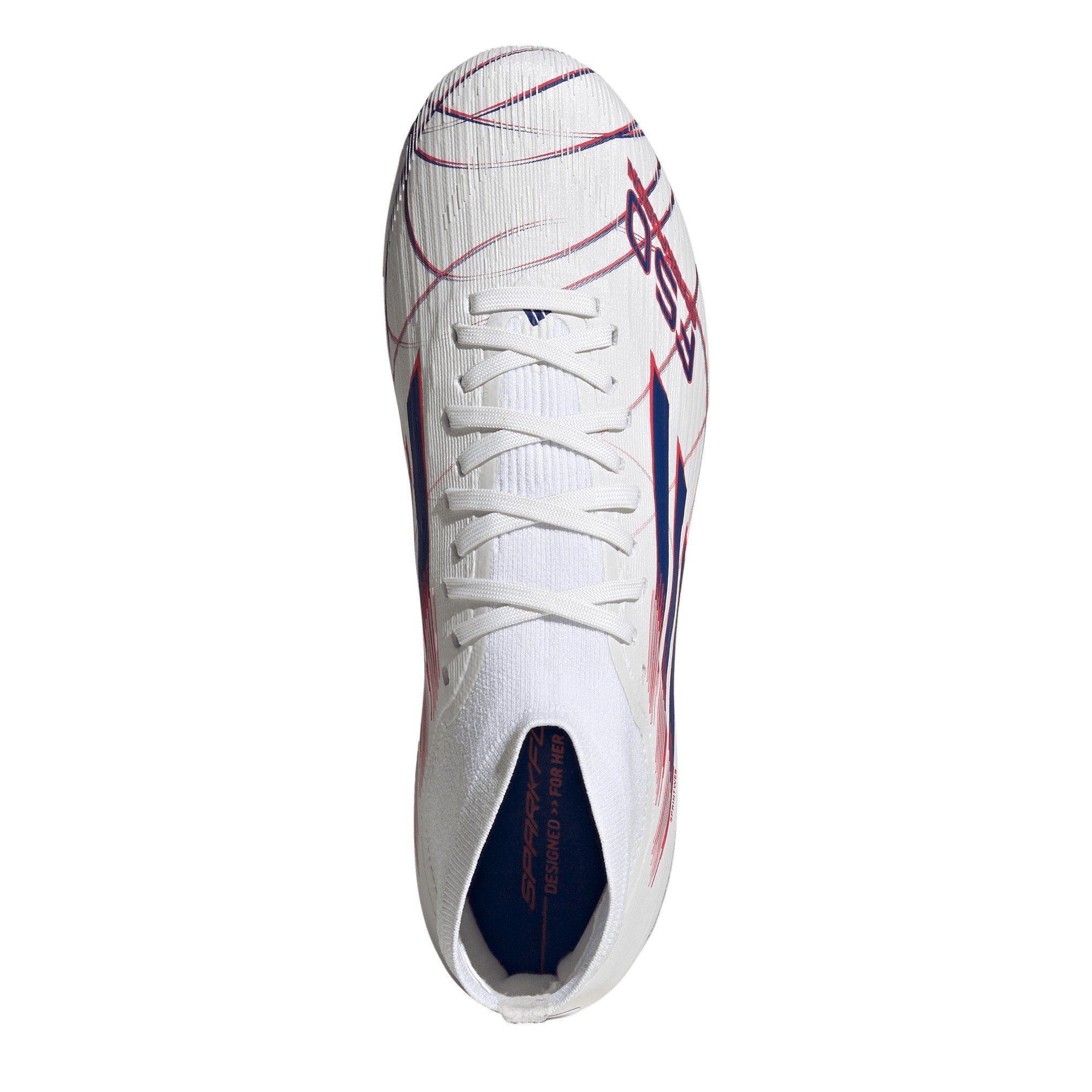 White/Blue/Red - adidas - Womens adidas F50 Sparkfusion Pro Firm Ground Football Boots - 5