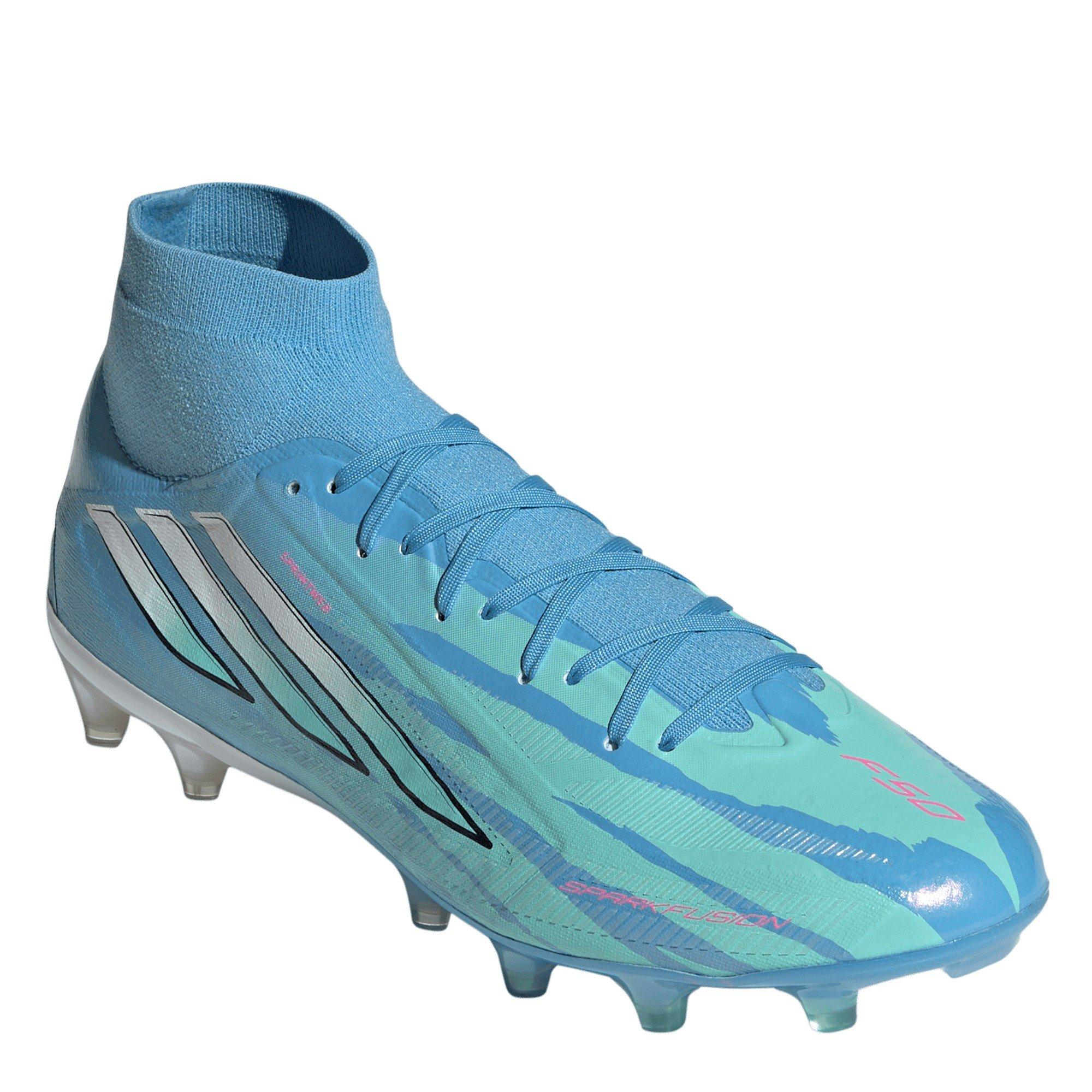 Semi Blue Burst - adidas - Womens adidas F50 Sparkfusion Pro Firm Ground Football Boots - 3
