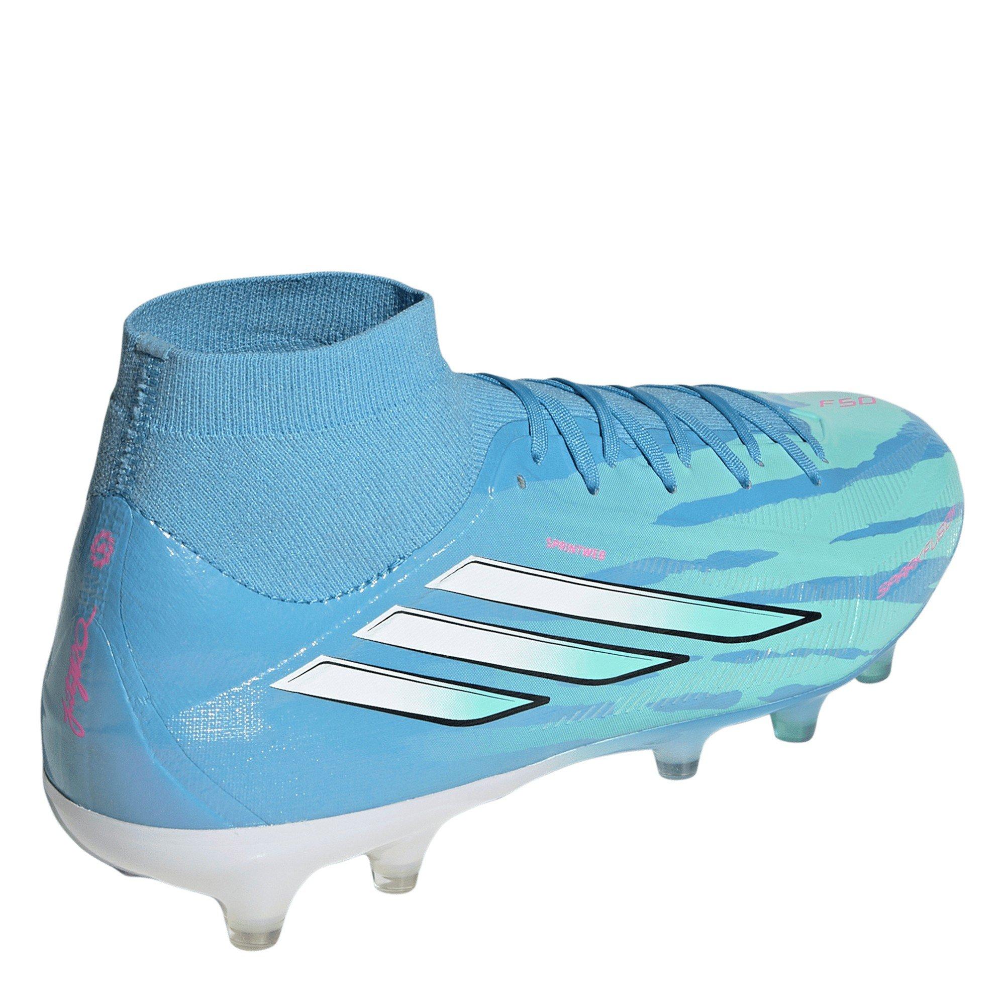 Semi Blue Burst - adidas - Womens adidas F50 Sparkfusion Pro Firm Ground Football Boots - 4