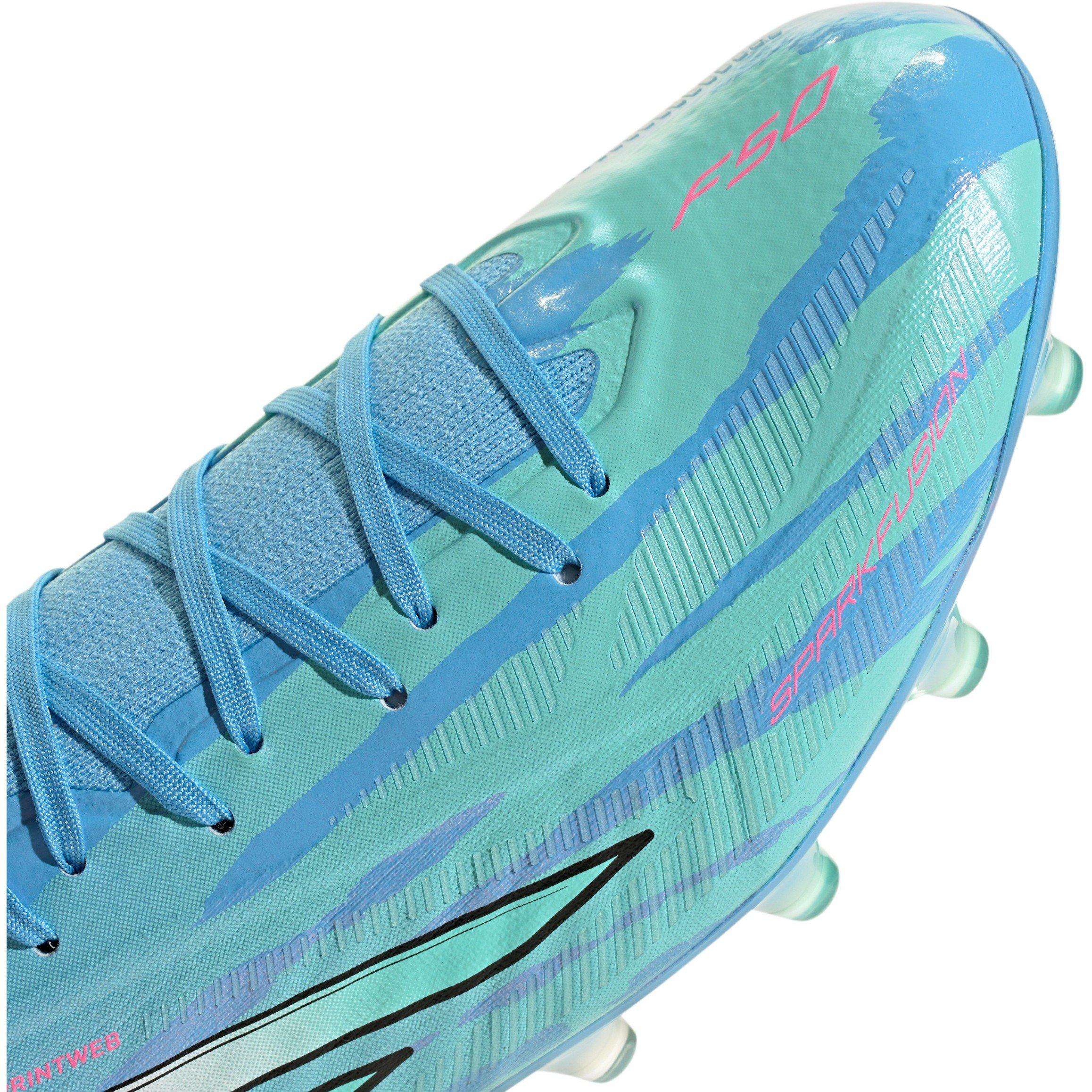 Semi Blue Burst - adidas - Womens adidas F50 Sparkfusion Pro Firm Ground Football Boots - 8