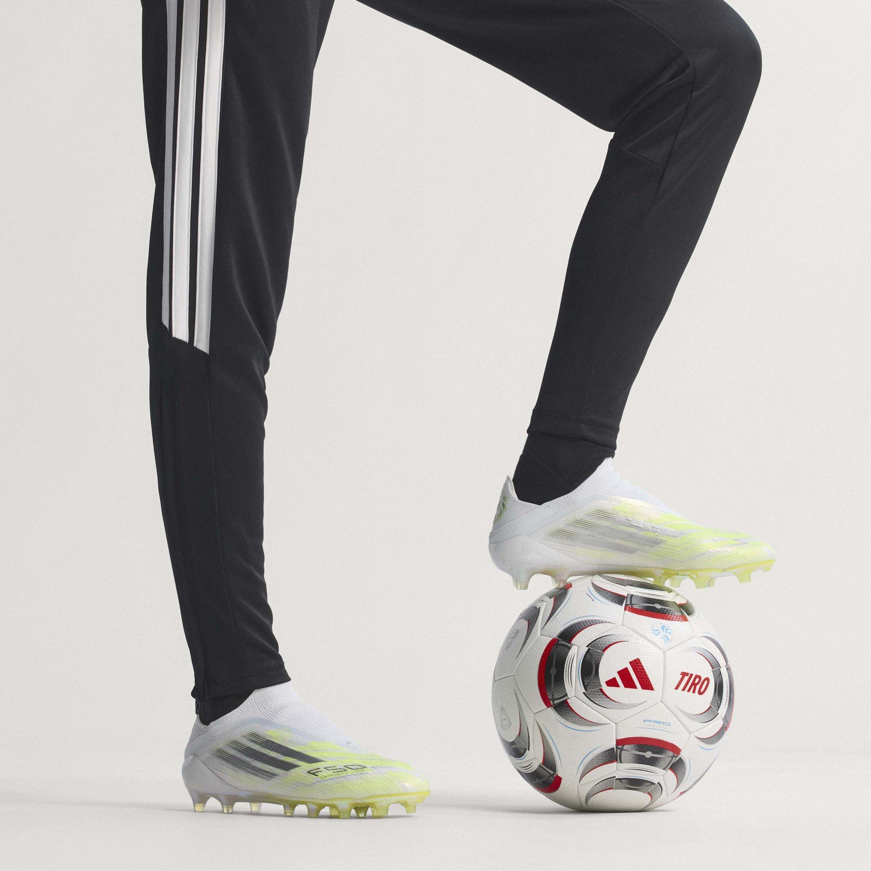 Solarno žuta - adidas - adidas F50 Sparkfusion Elite Laceless Firm Ground Football Boots - 3